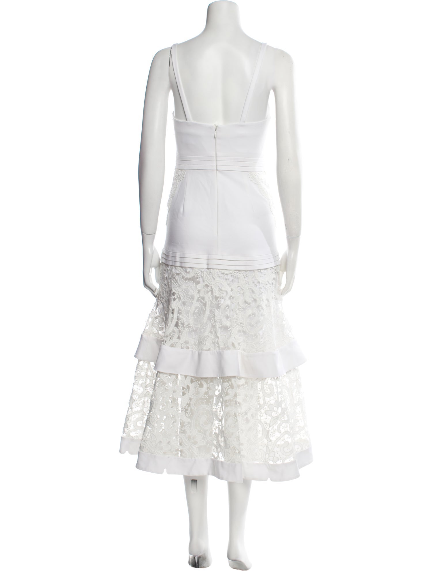 Alexis Square Neckline Long Dress