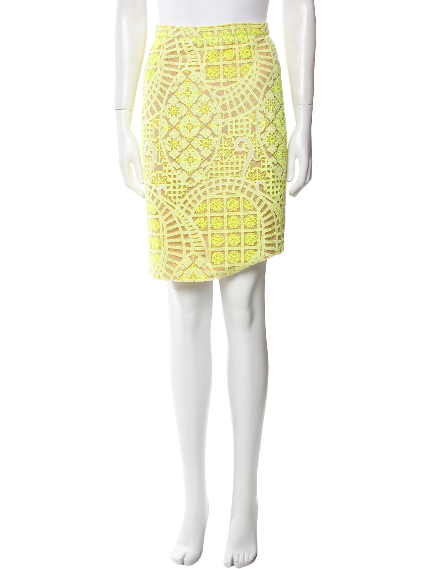 Alexis Printed Knee-Length Skirt