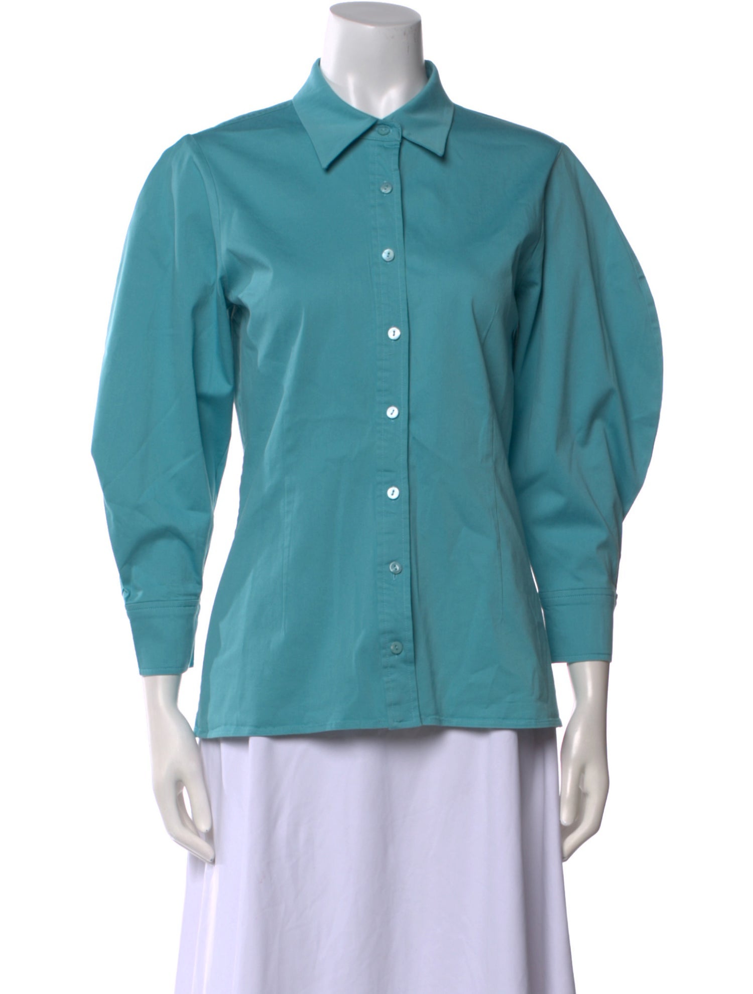 Alexis Three-Quarter Sleeve Button-Up Top