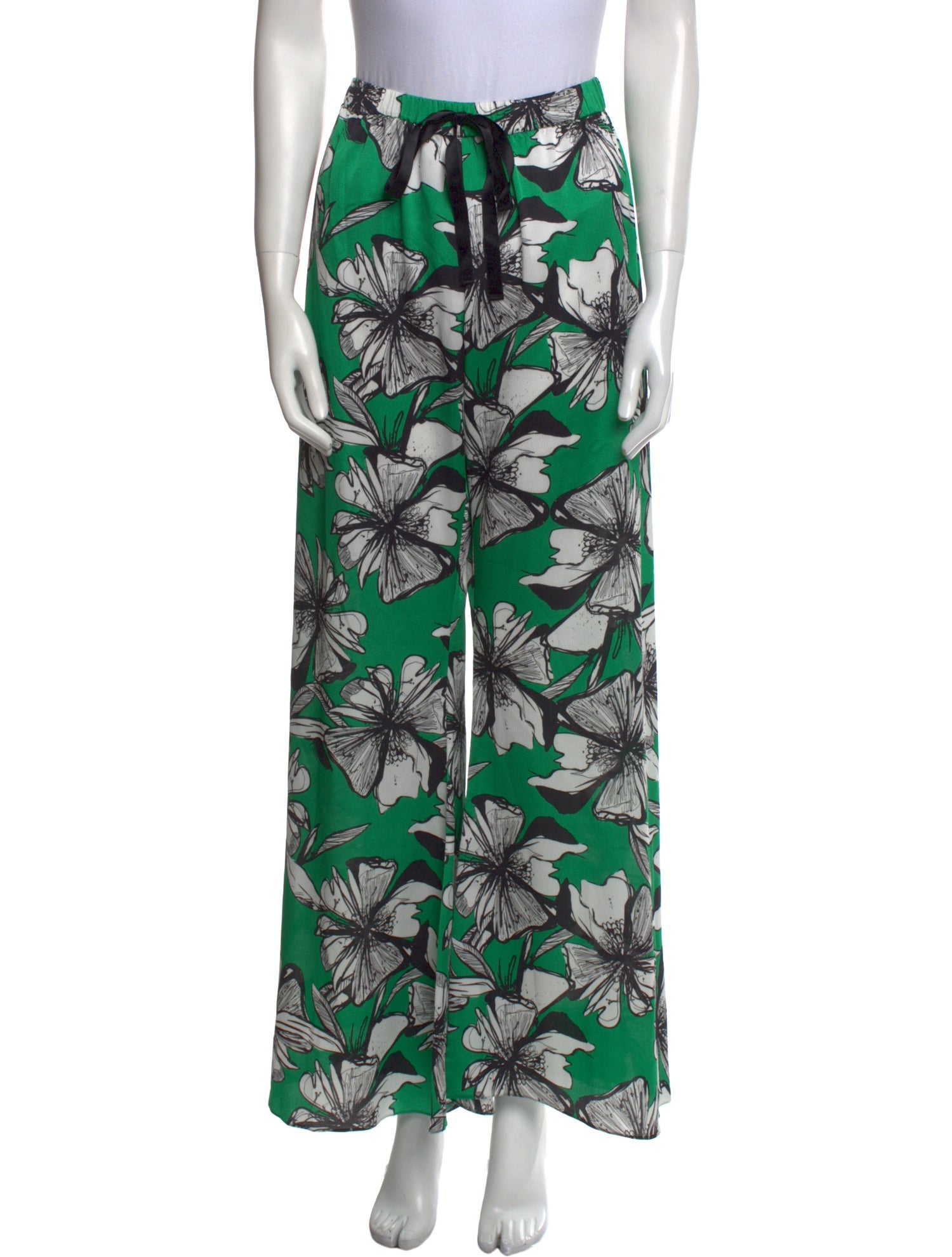 Alexis Floral Print Wide Leg Pants