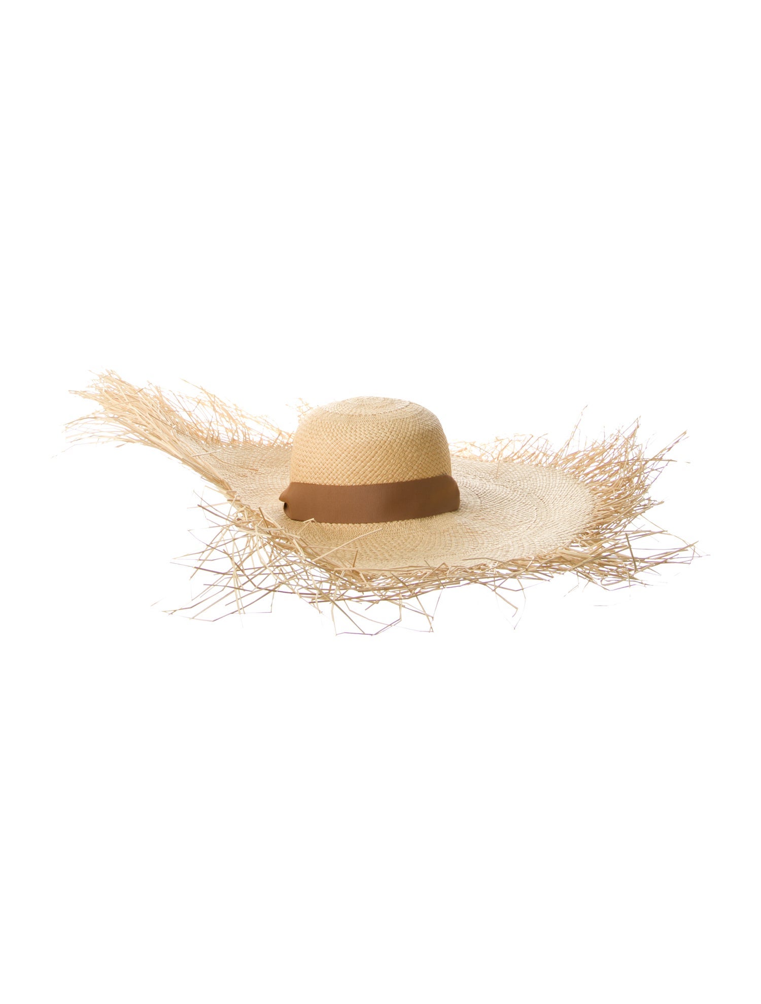 Alexis Raffia & Straw Baja Wide Brim Hat