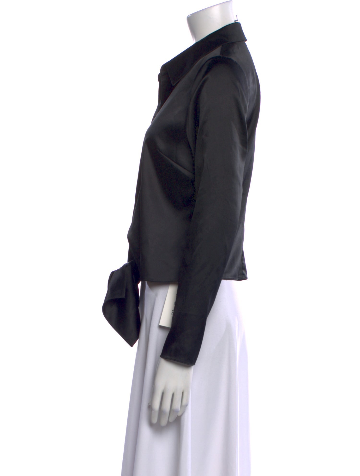 Alexis V-Neck Long Sleeve Button-Up Top