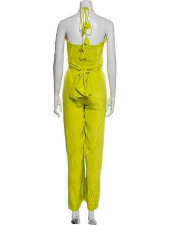 Alexis Silk Strapless Jumpsuit