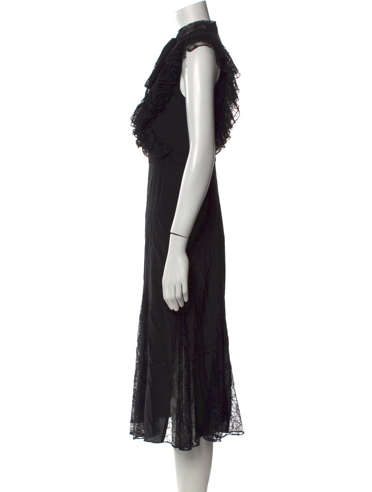 Alexis Silk Midi Length Dress