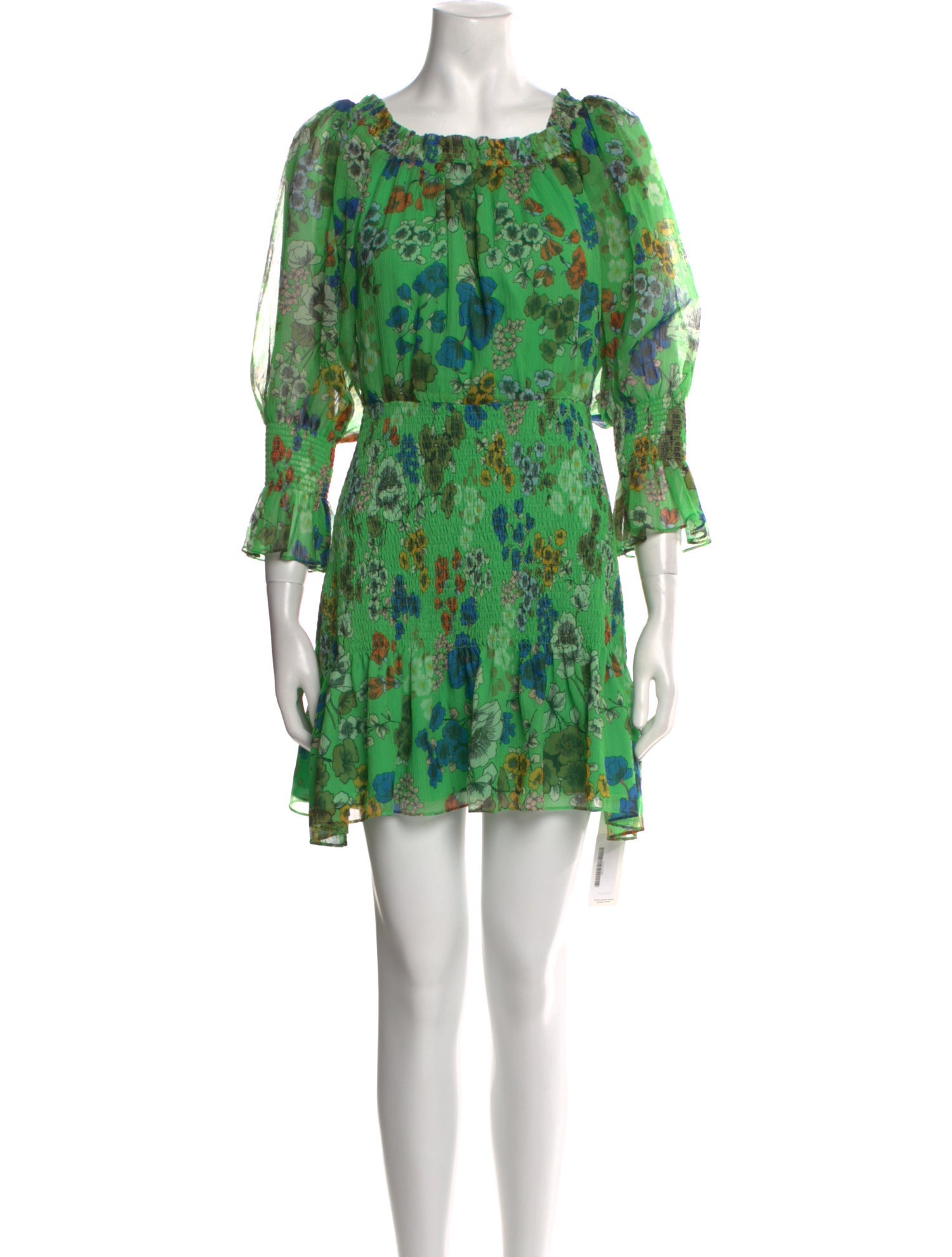 Alexis Floral Print Mini Dress