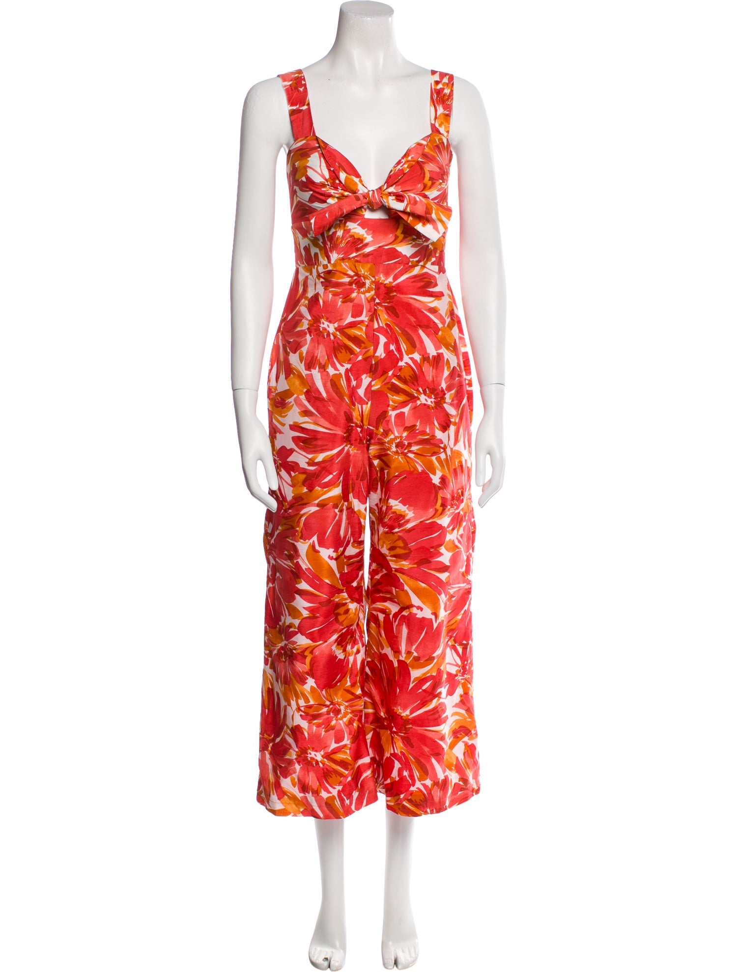 Alexis Floral Print V-Neck Jumpsuit