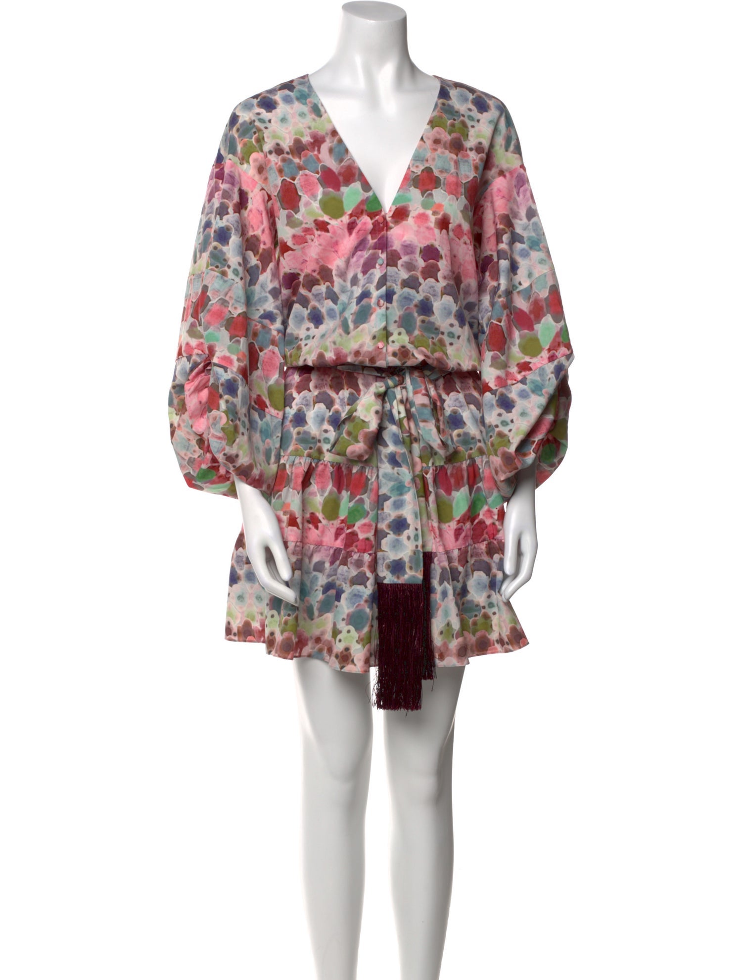 Alexis Printed Knee-Length Dress