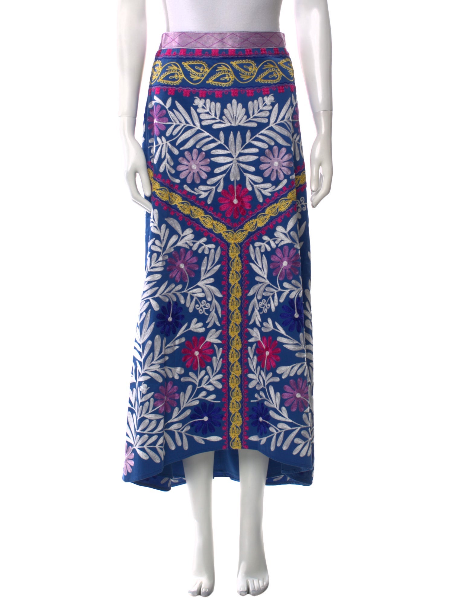 Alexis Printed Midi Length Skirt