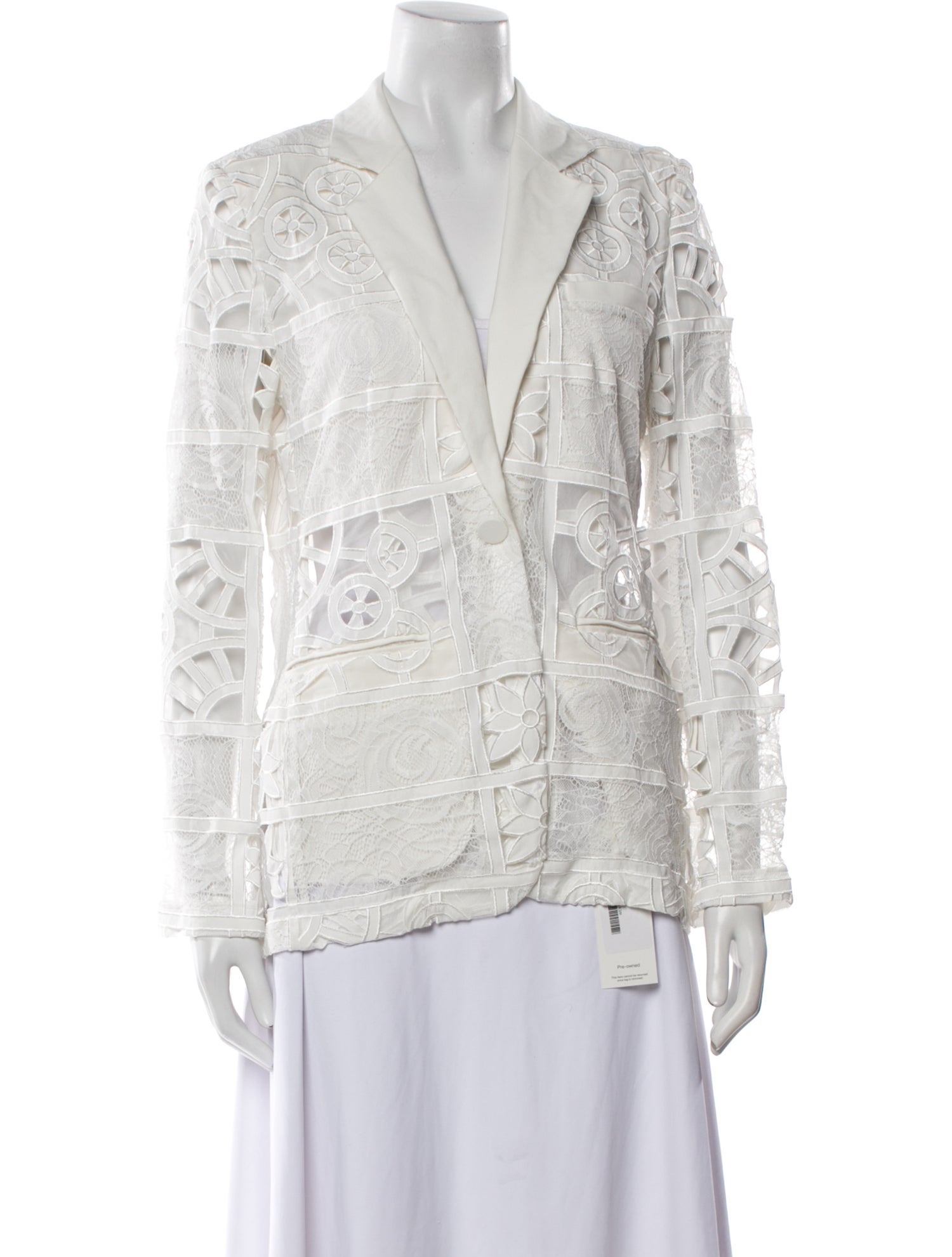 Alexis Lace Pattern Blazer