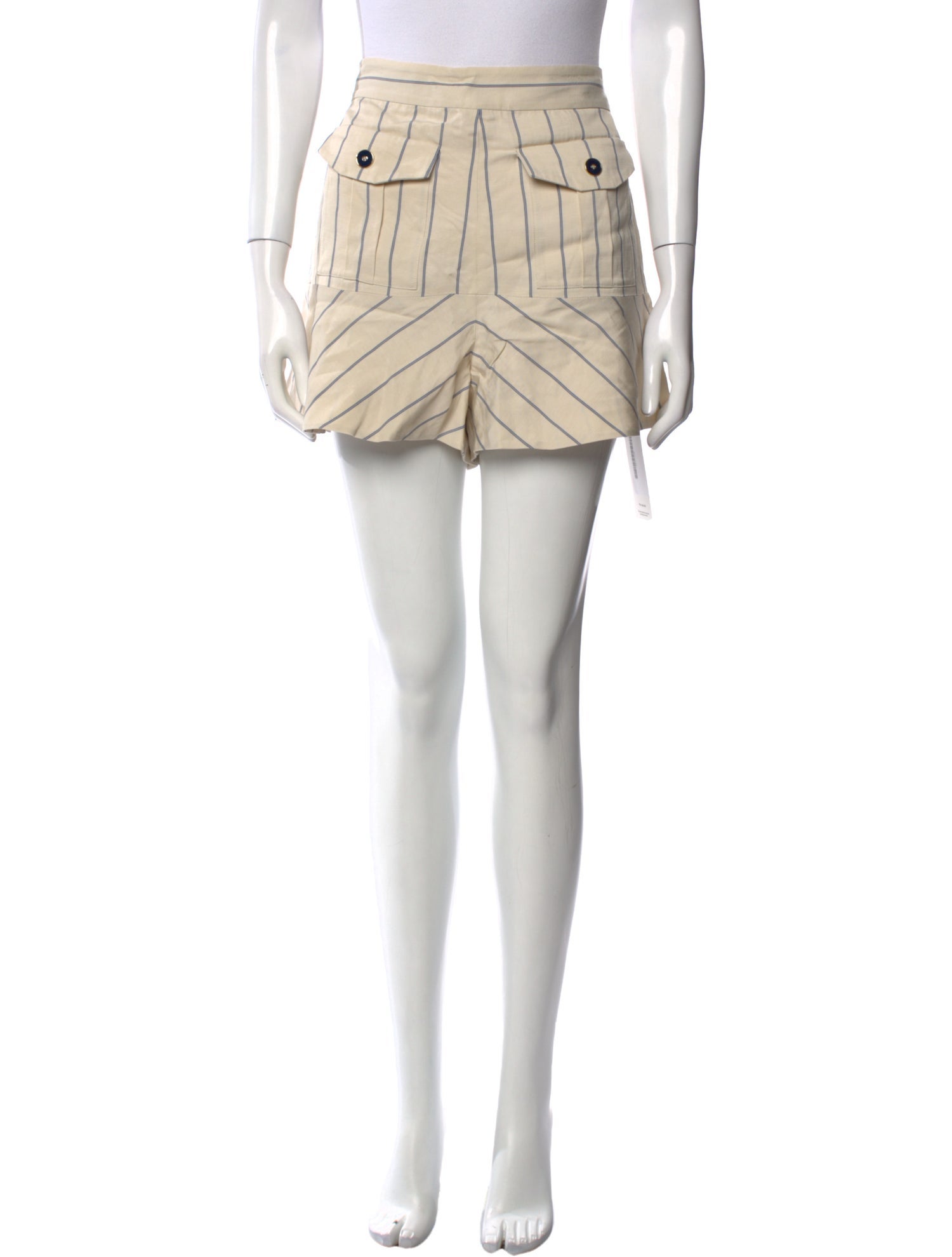 Alexis Striped Mini Shorts w/ Tags