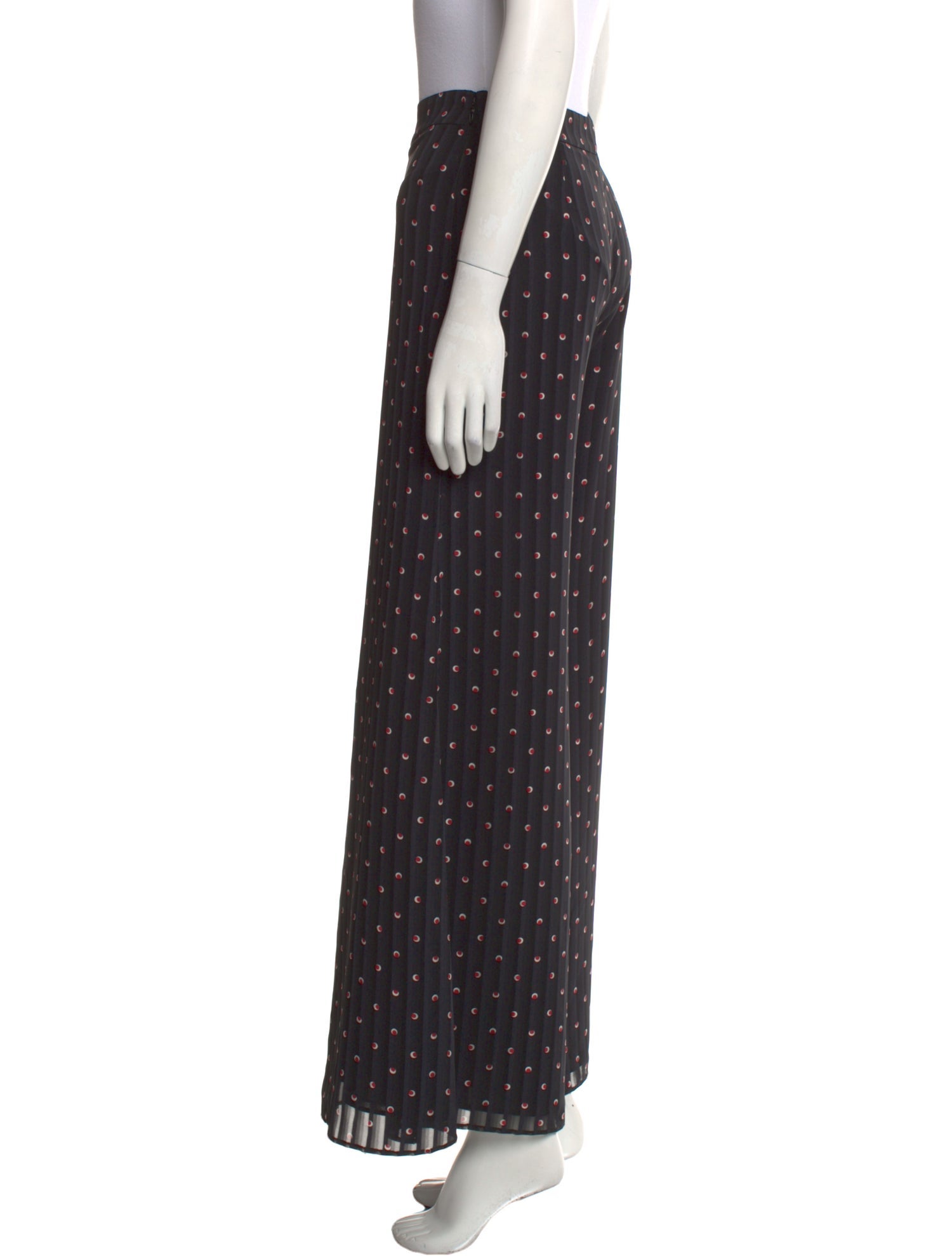 Alexis Polka Dot Print Wide Leg Pants