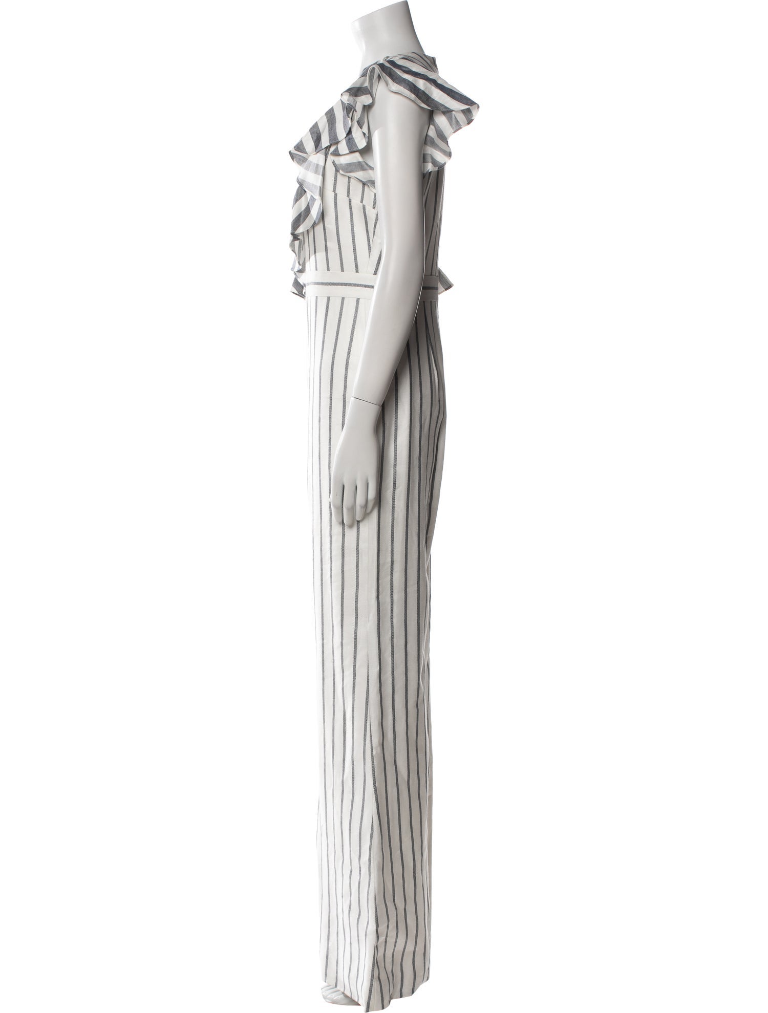 Alexis Striped V-Neck Jumpsuit