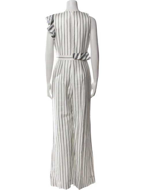 Alexis Striped V-Neck Jumpsuit