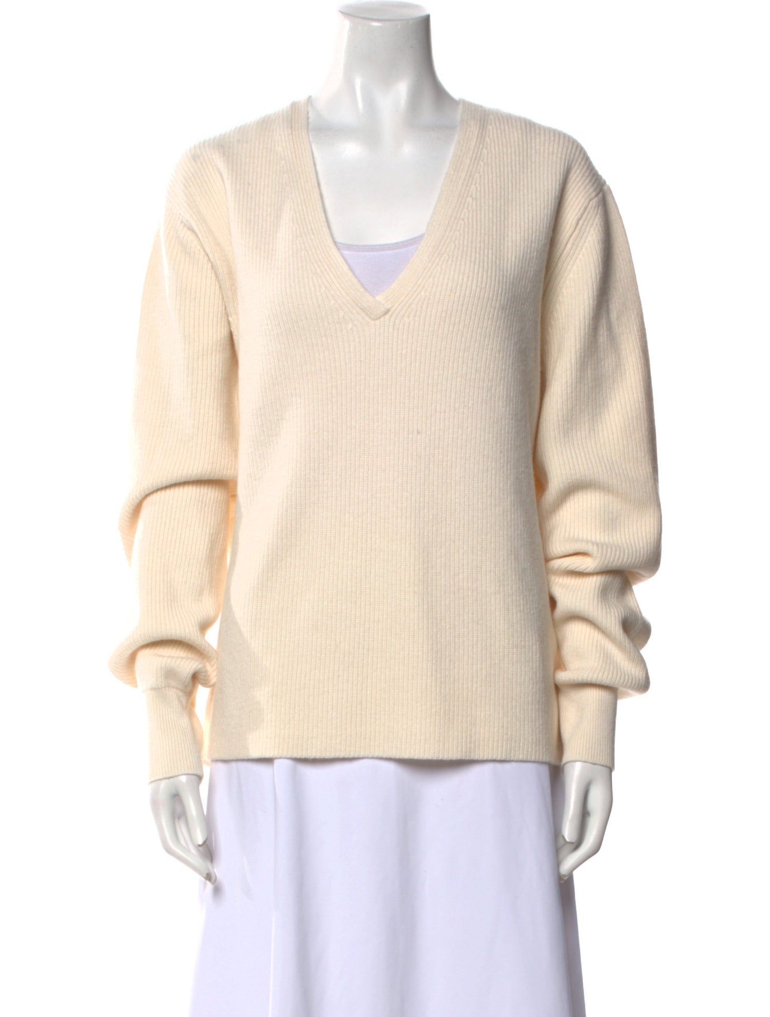 Alexis Nylon V-Neck Sweater w/ Tags
