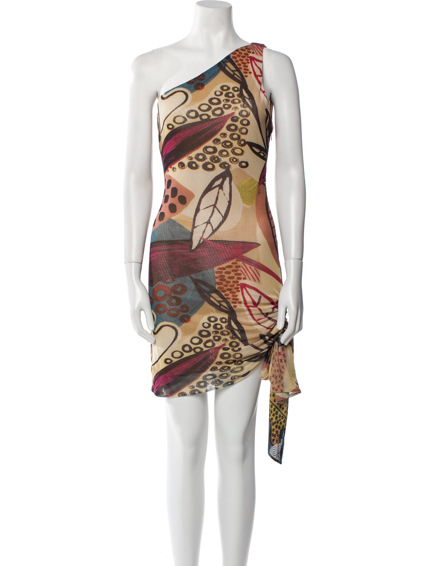 Alexis Printed Midi Length Dress w/ Tags