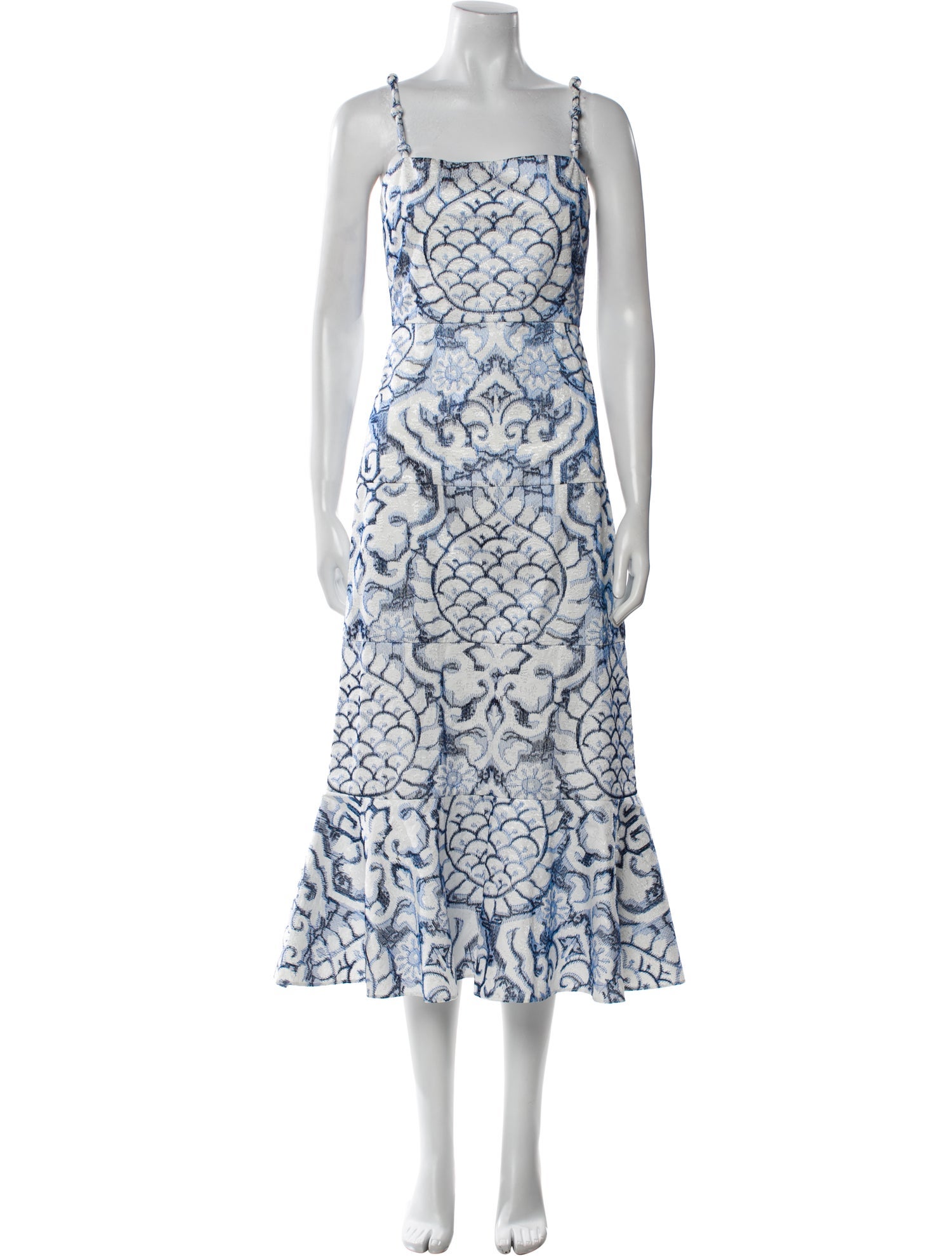 Alexis Printed Long Dress