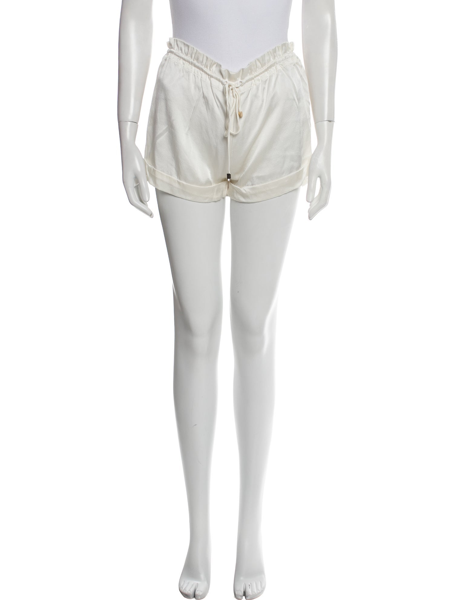 Alexis Silk Ruffle Embellishment Pajamas