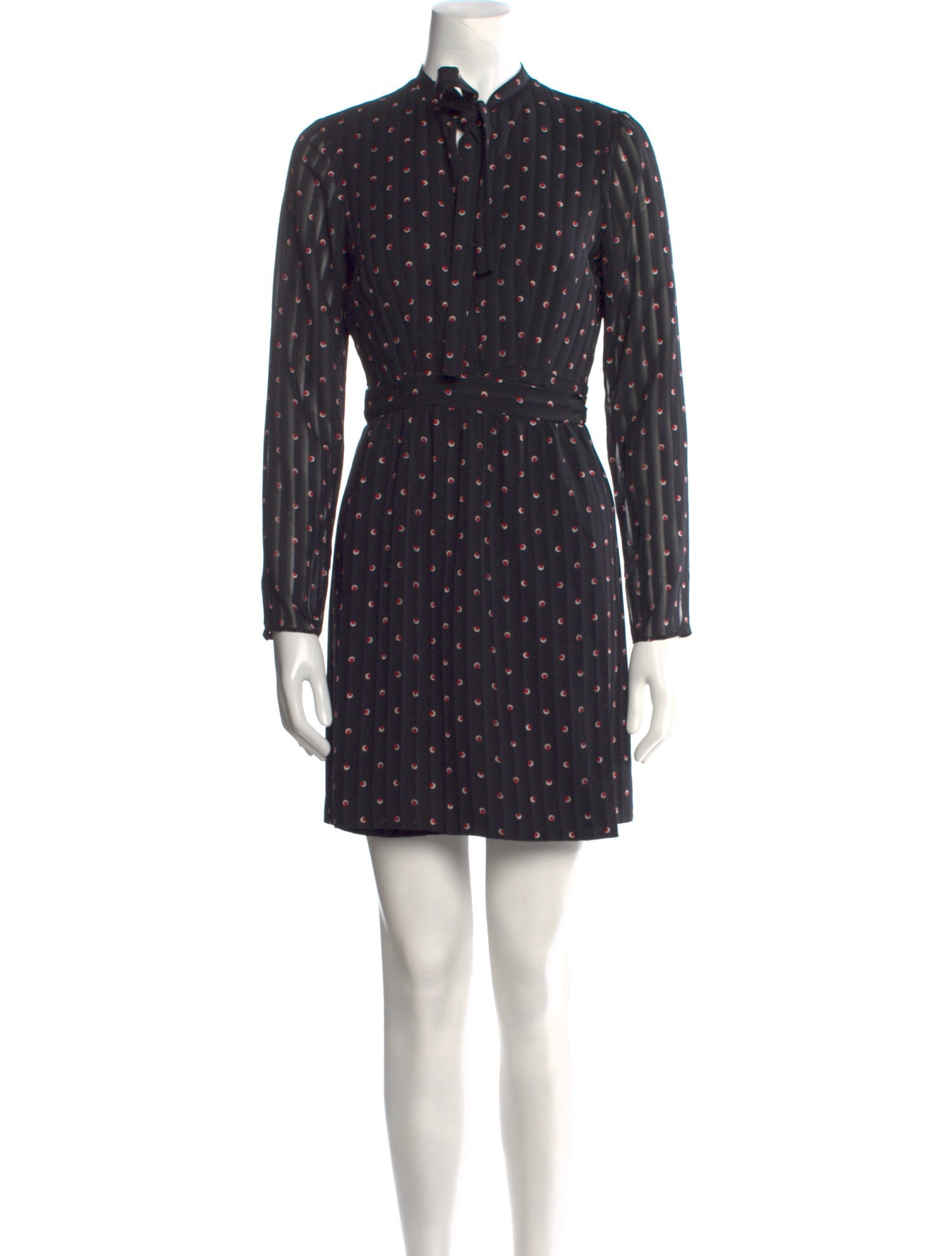 Alexis Polka Dot Print Mini Dress