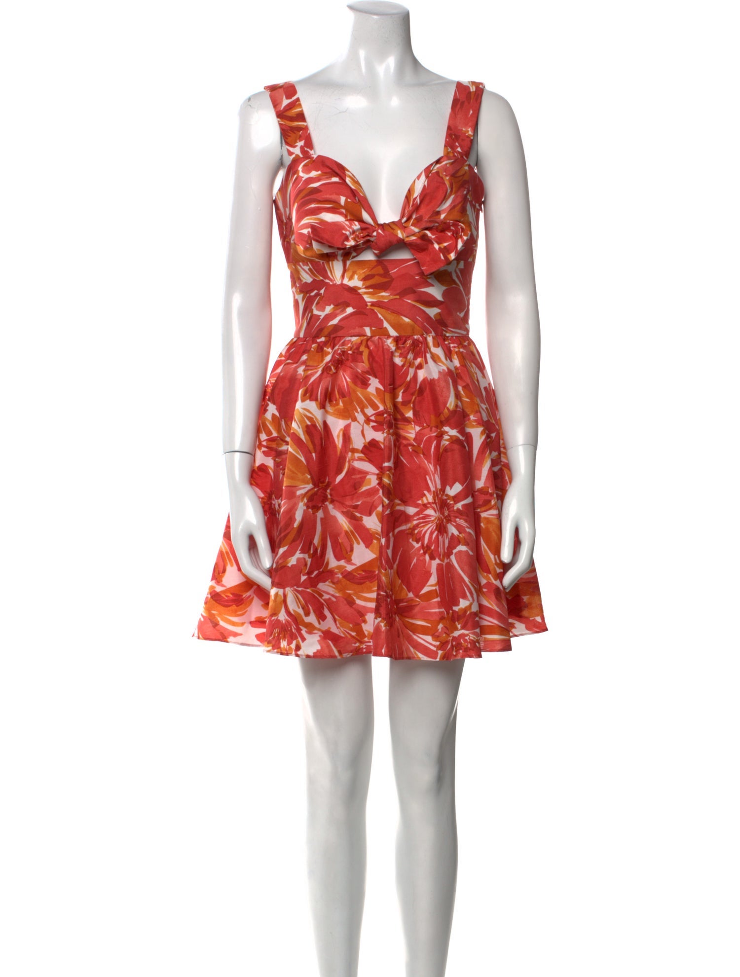 Alexis Floral Print Mini Dress