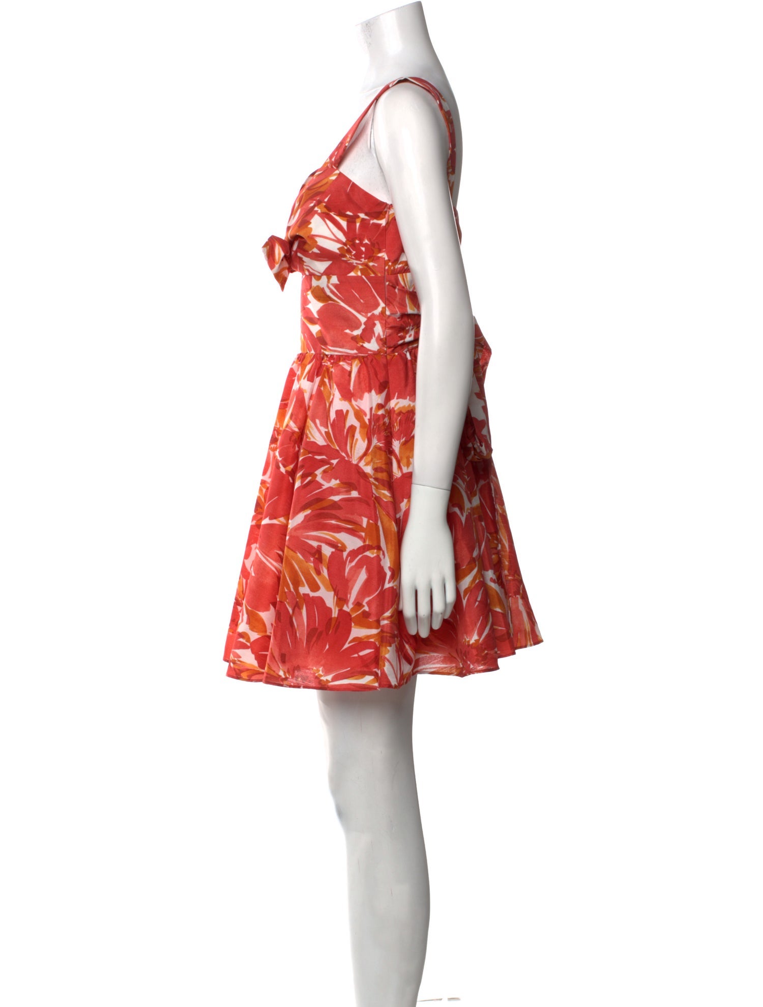 Alexis Floral Print Mini Dress