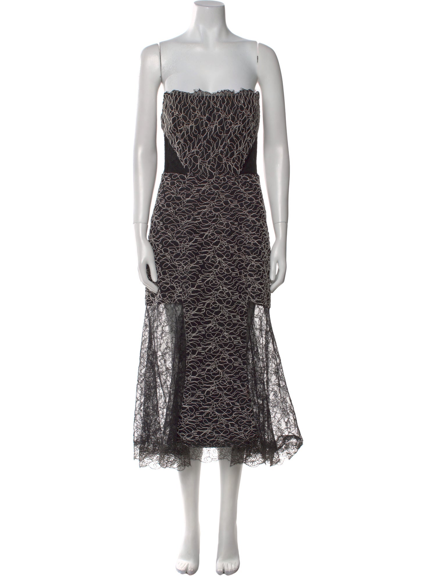 Alexis Nylon Midi Length Dress