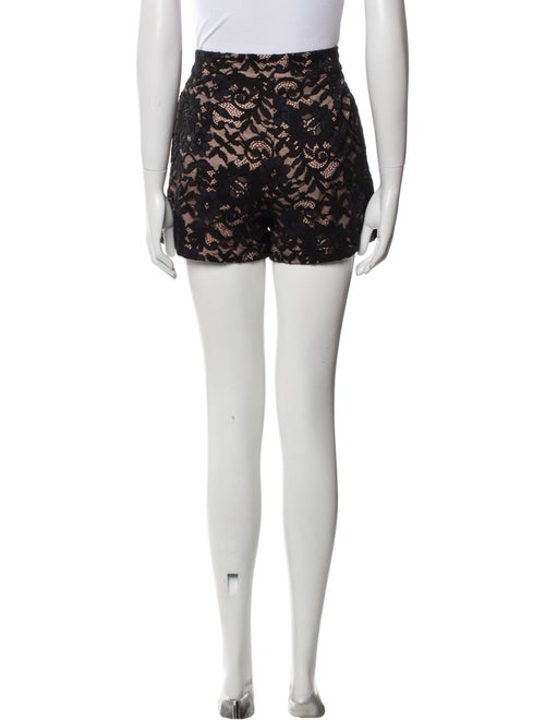 Alexis Lace Pattern Mini Shorts