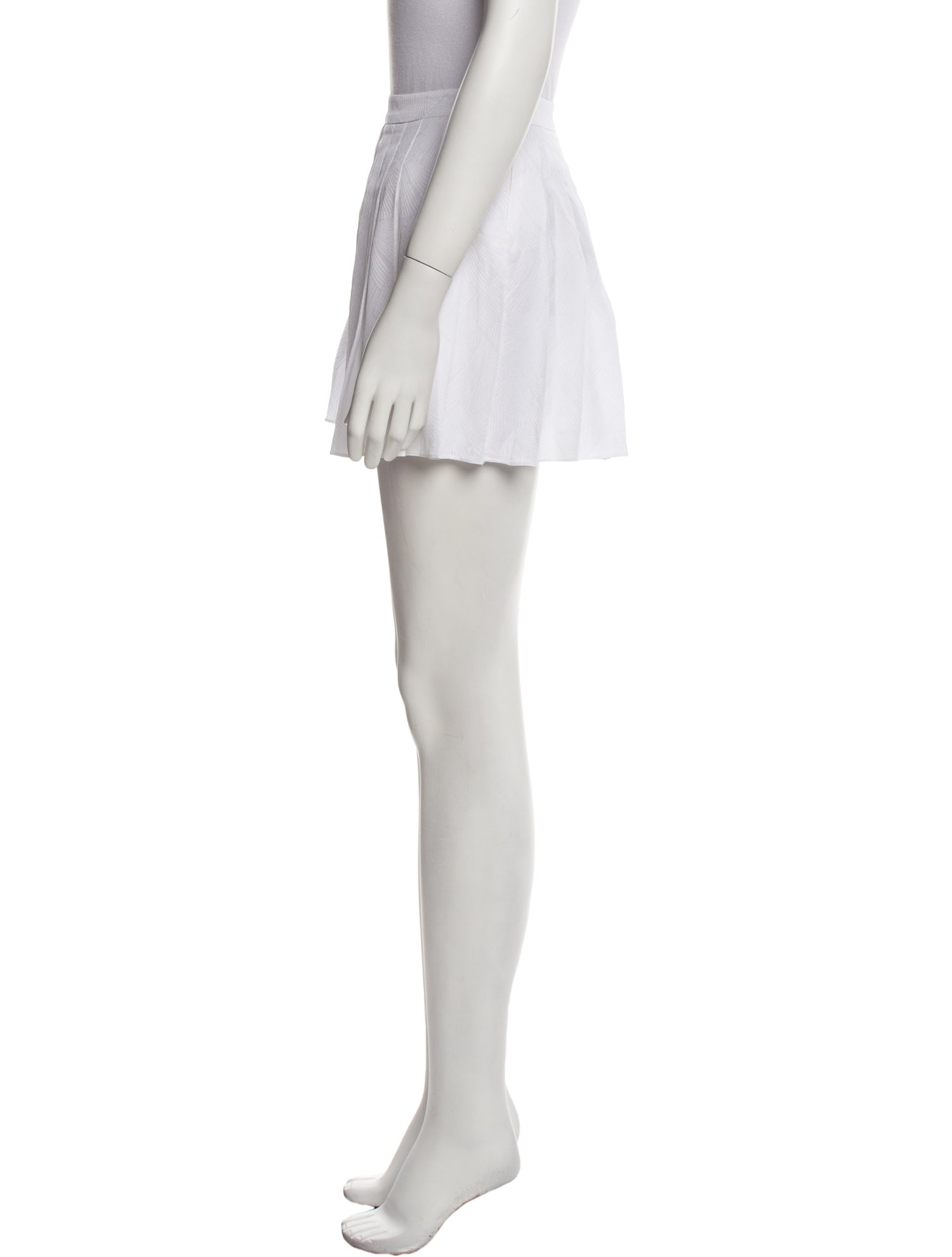 Alexis Ruffle Embellishment Mini Skirt