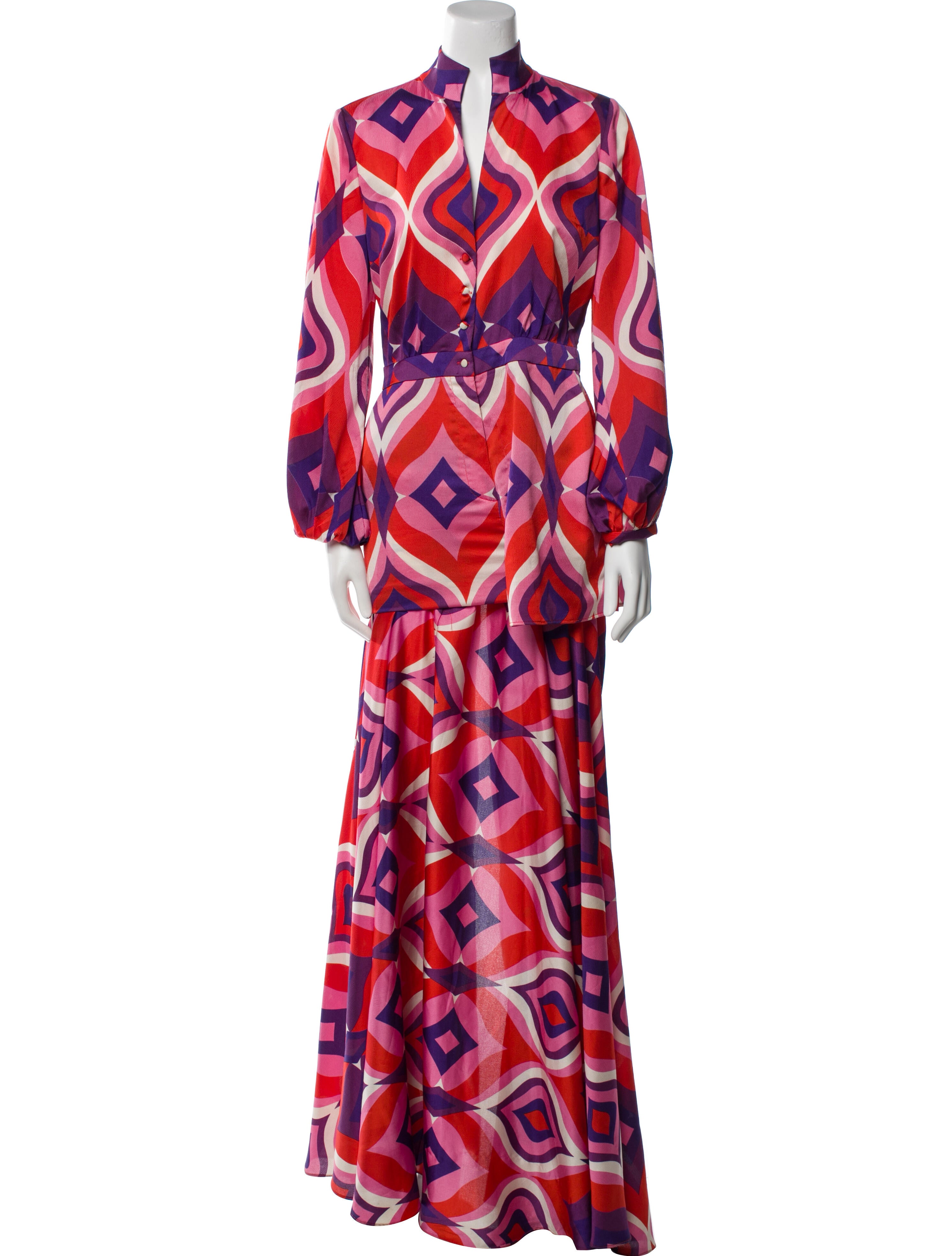 Alexis Printed Skirt Set