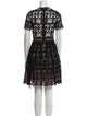 Alexis Lace Pattern Knee-Length Dress