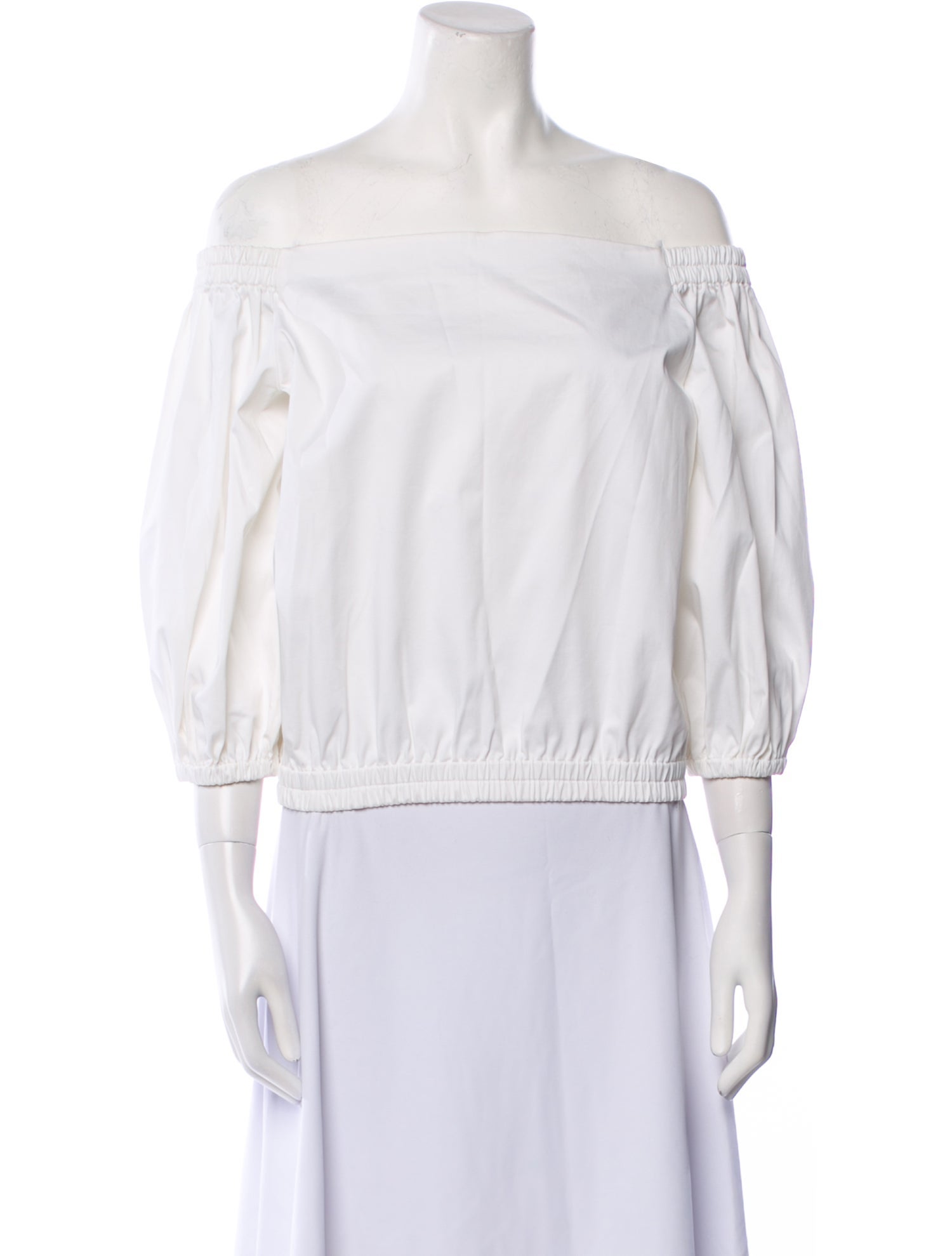 Alexis Off-The-Shoulder Three-Quarter Sleeve Top