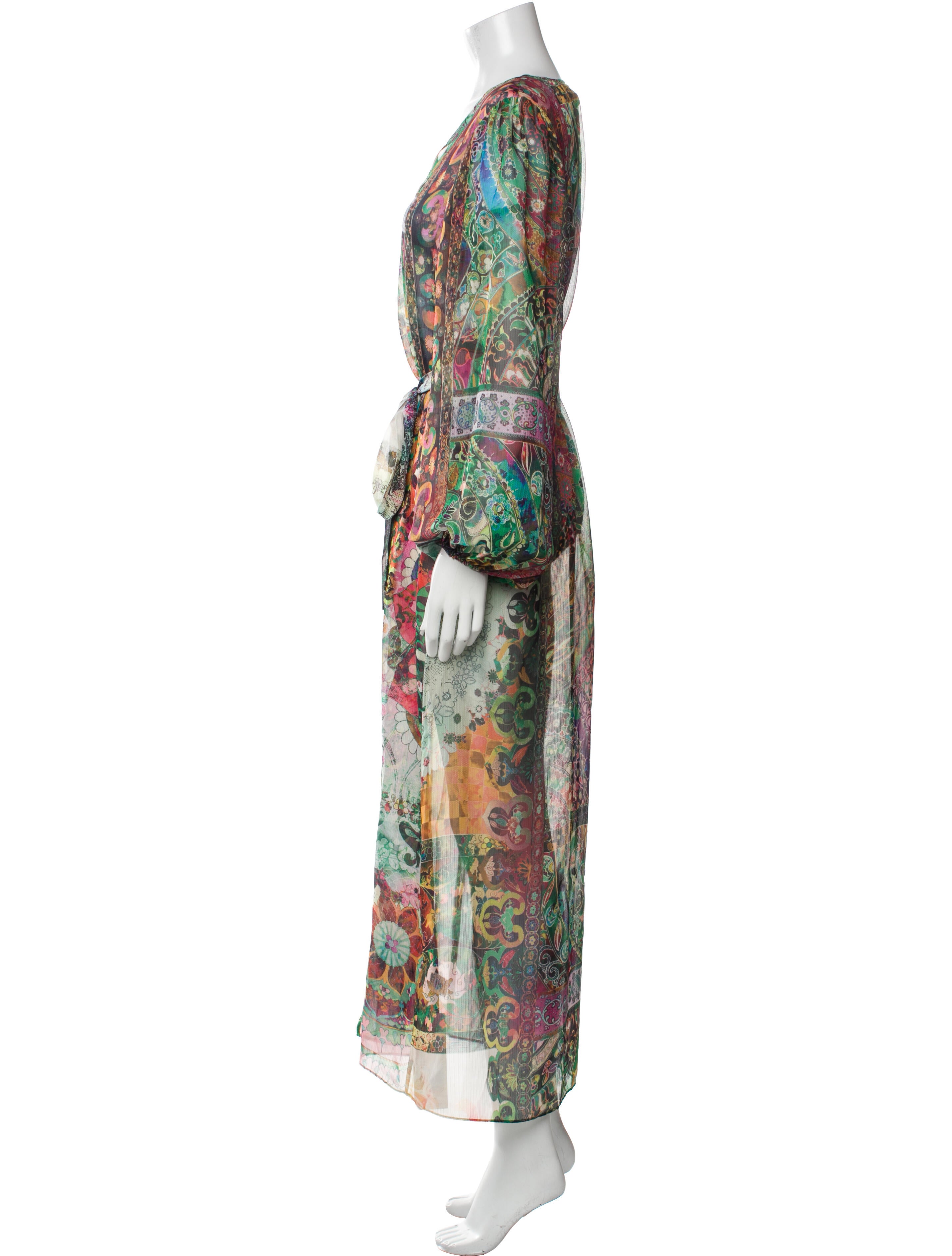 Alexis Printed Long Dress