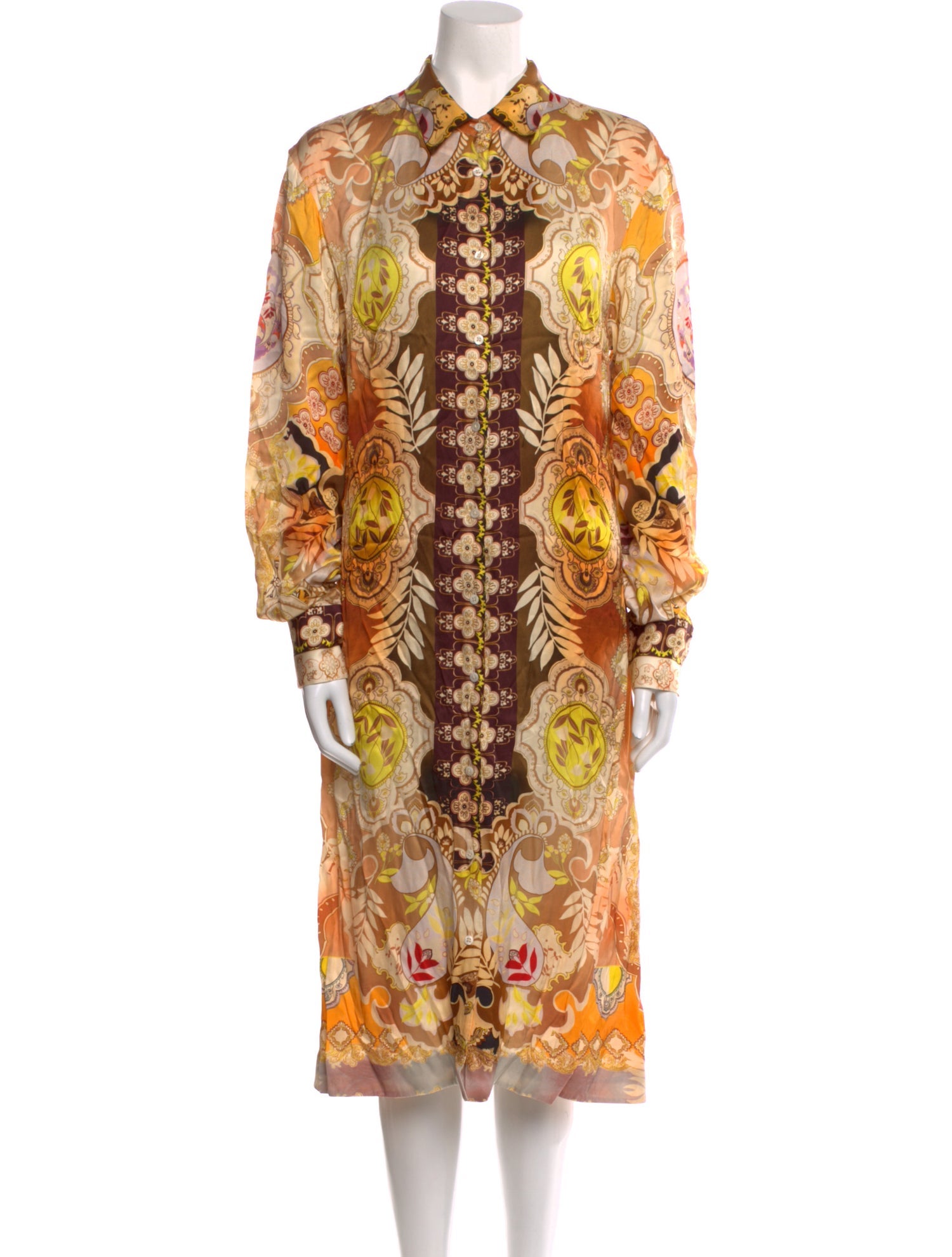 Alexis Printed Midi Length Dress