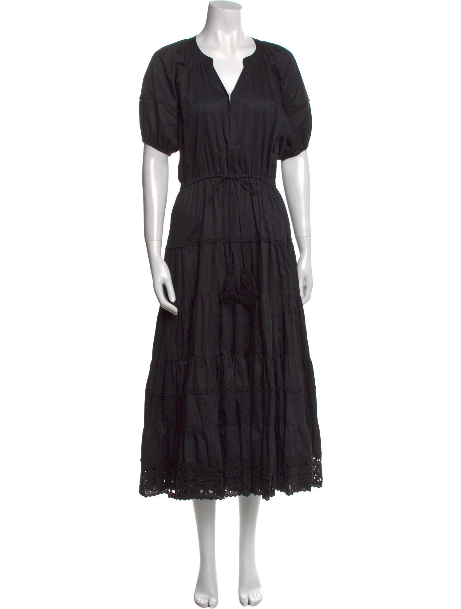 Alexis V-Neck Long Dress