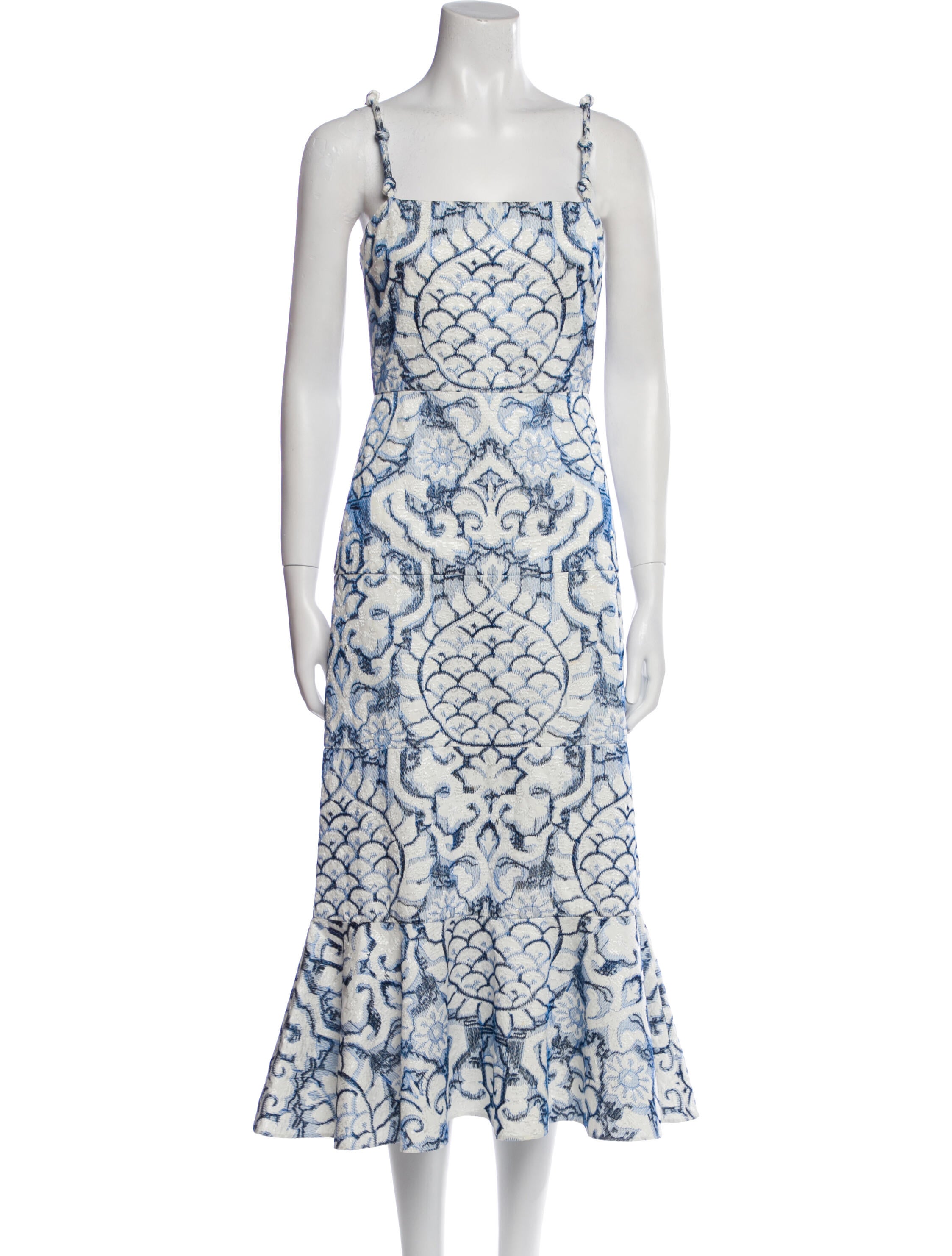 Alexis Printed Long Dress