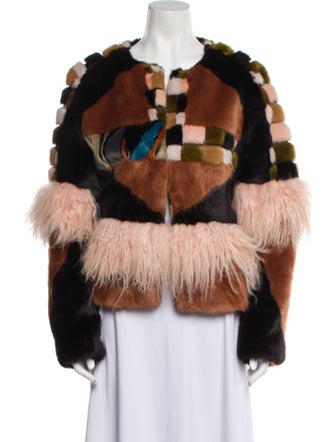 Alexis Faux Fur Printed Jacket