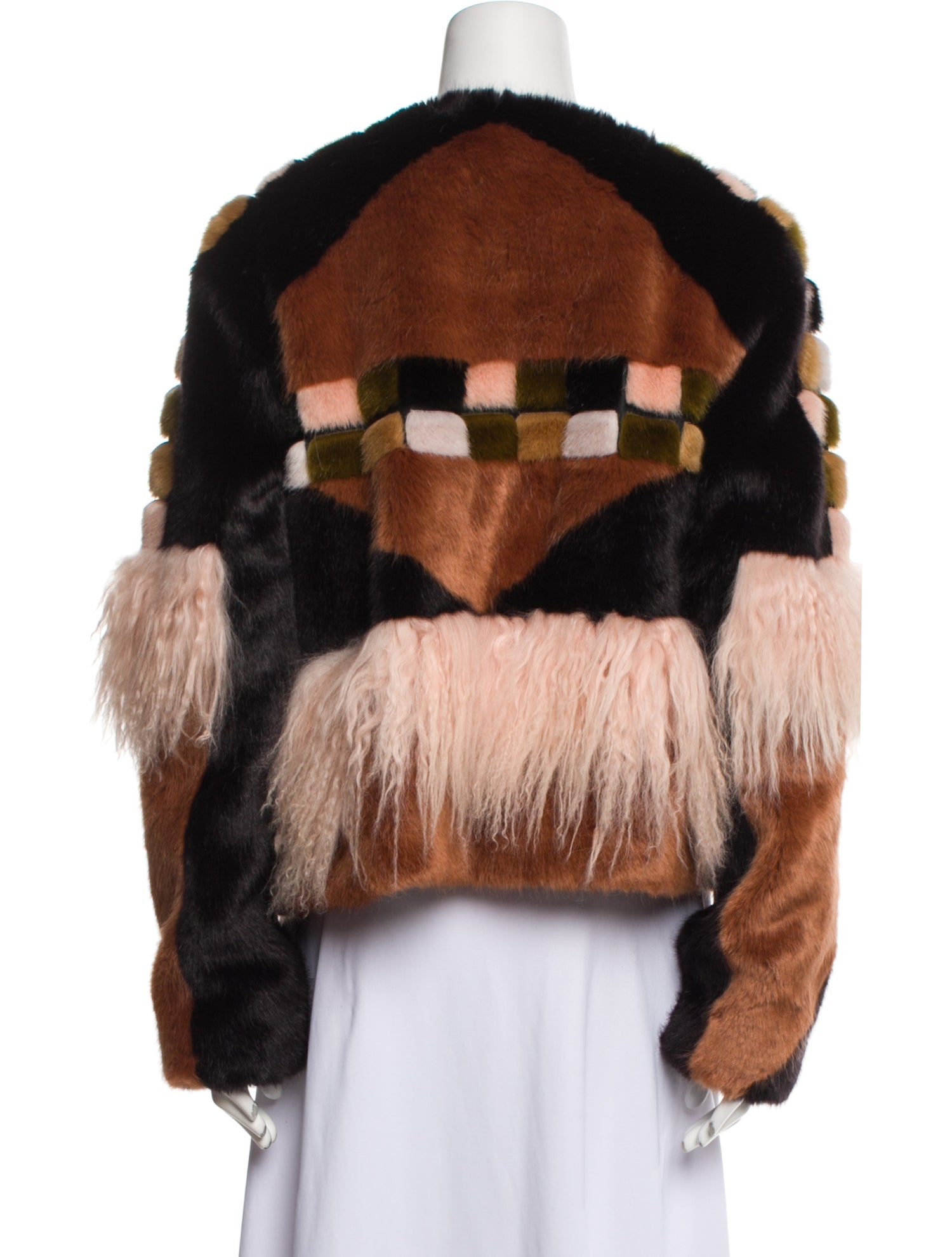 Alexis Faux Fur Printed Jacket