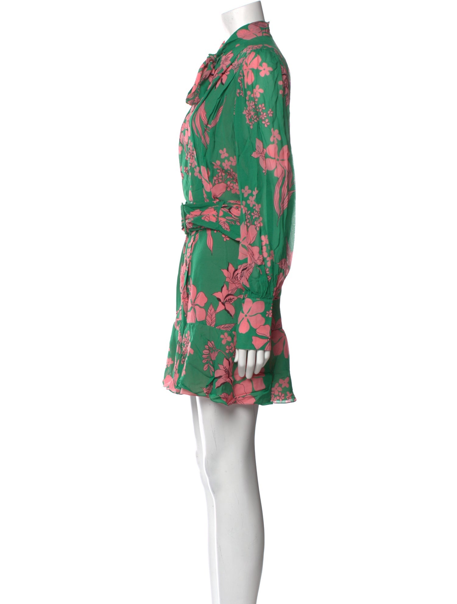 Alexis Floral Print Mini Dress