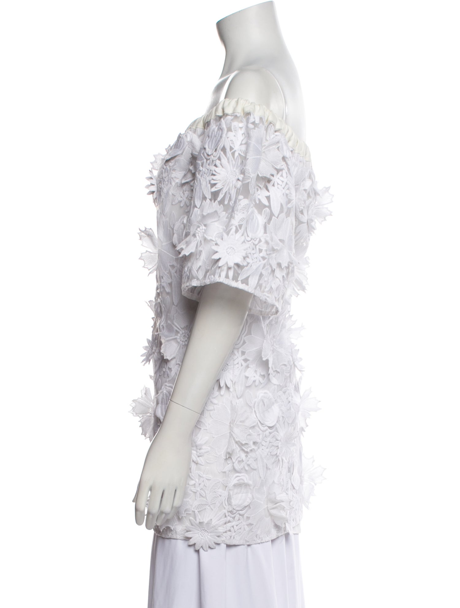 Alexis Off-The-Shoulder Short Sleeve Tunic