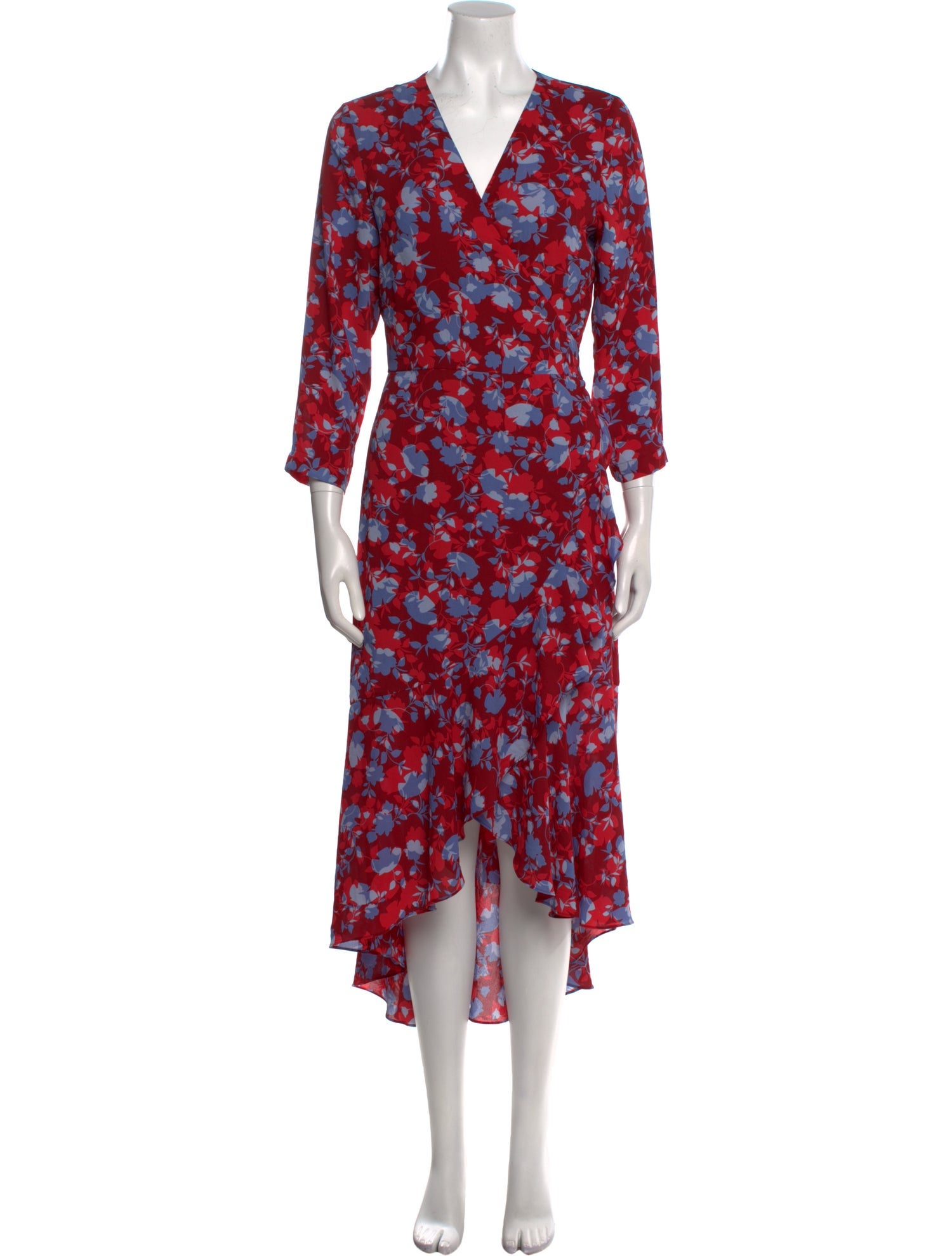 Alexis Floral Print Long Dress