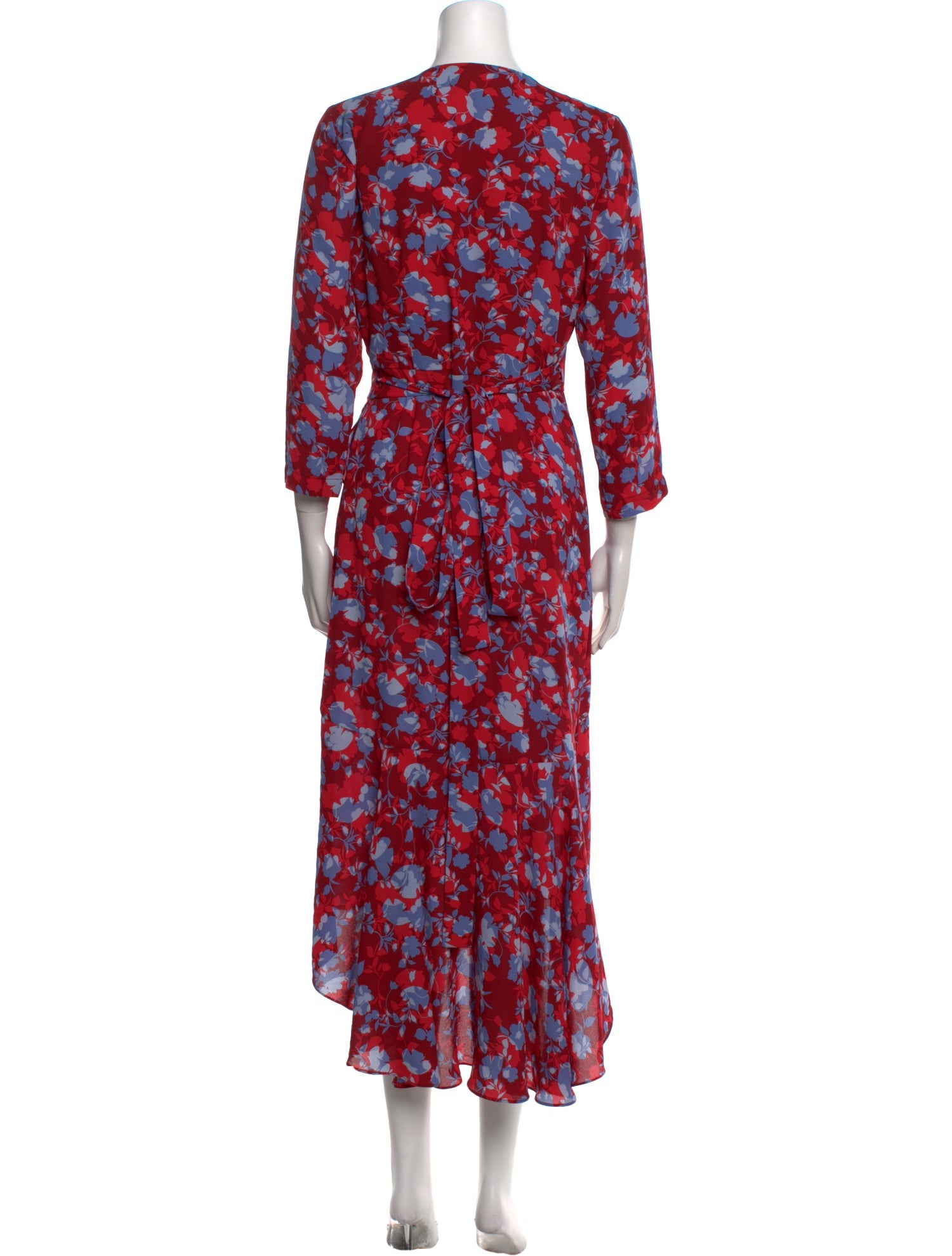 Alexis Floral Print Long Dress