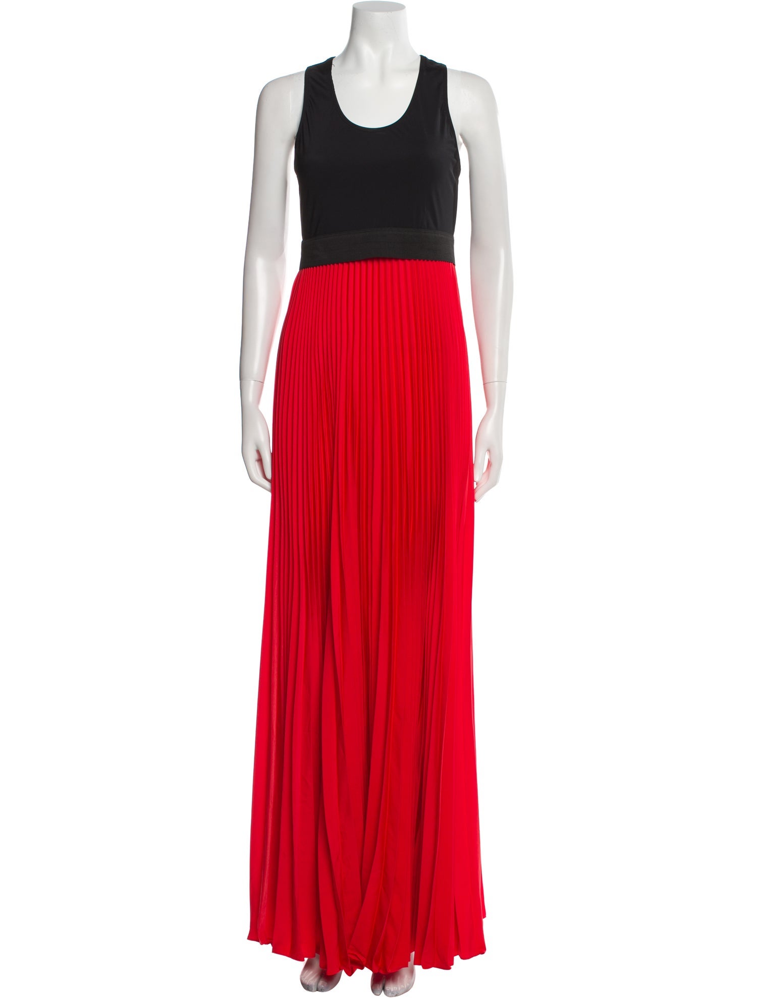 Alexis Colorblock Pattern Long Dress