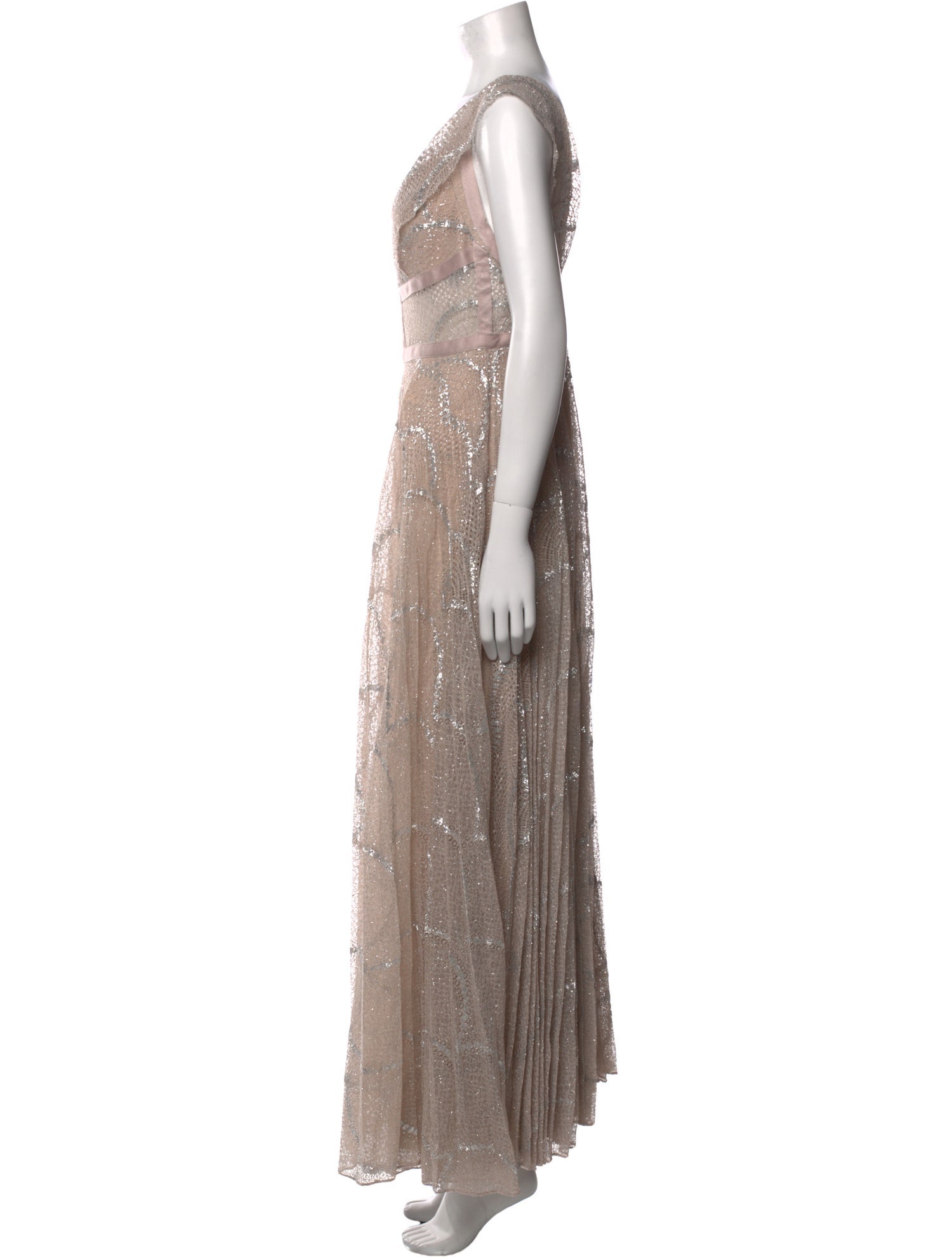 Alexis Nylon Long Dress