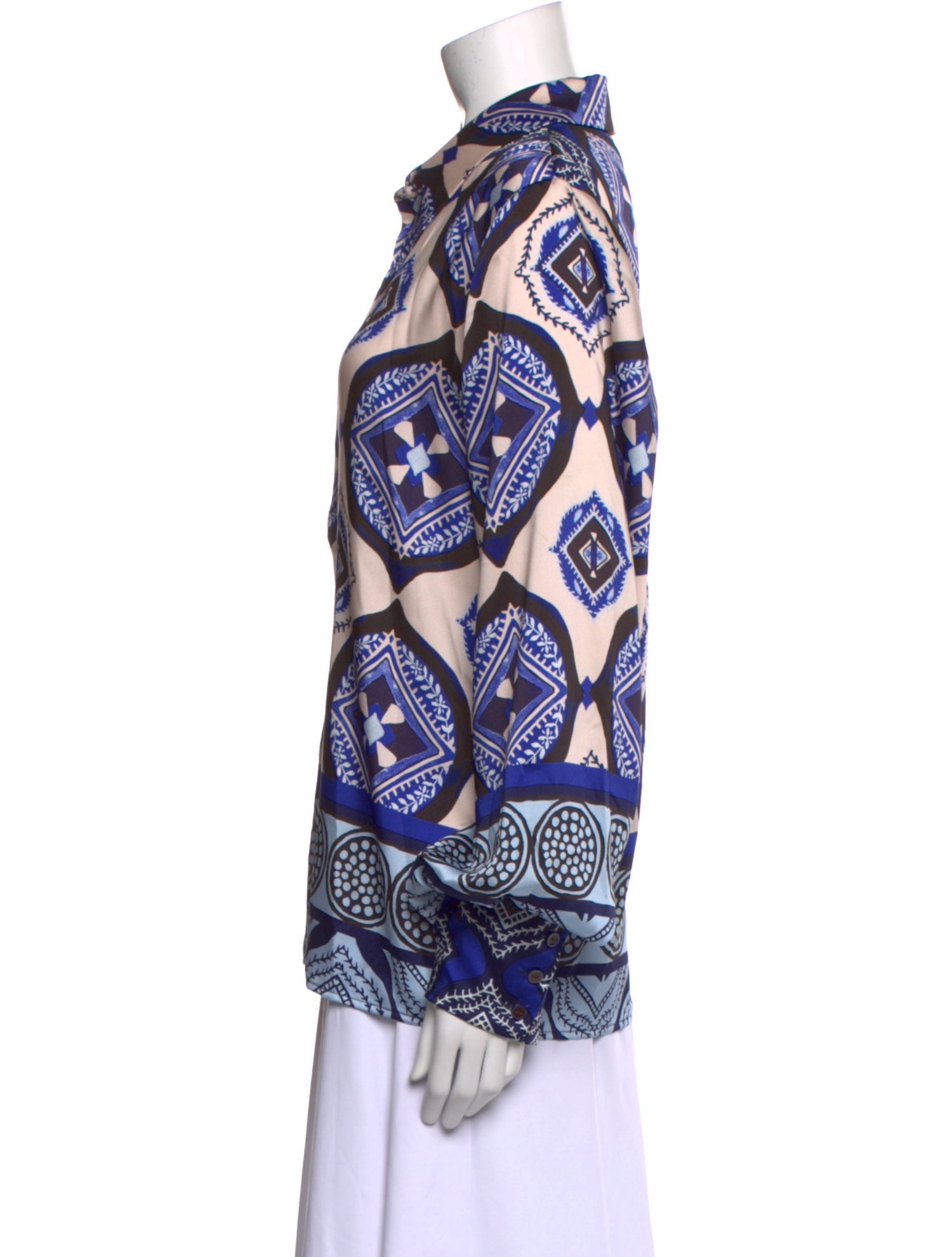 Alexis Printed Long Sleeve Blouse