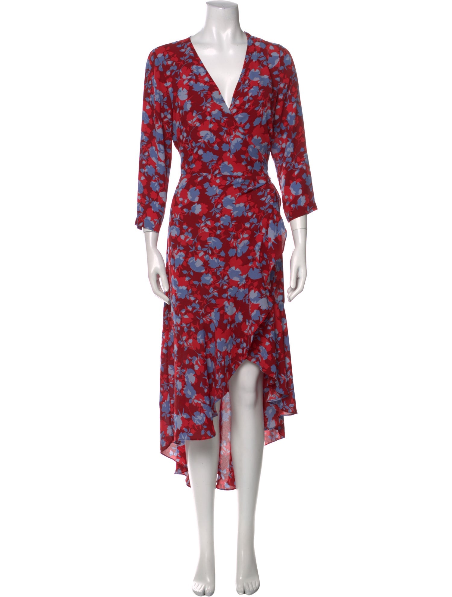 Alexis Floral Print Long Dress