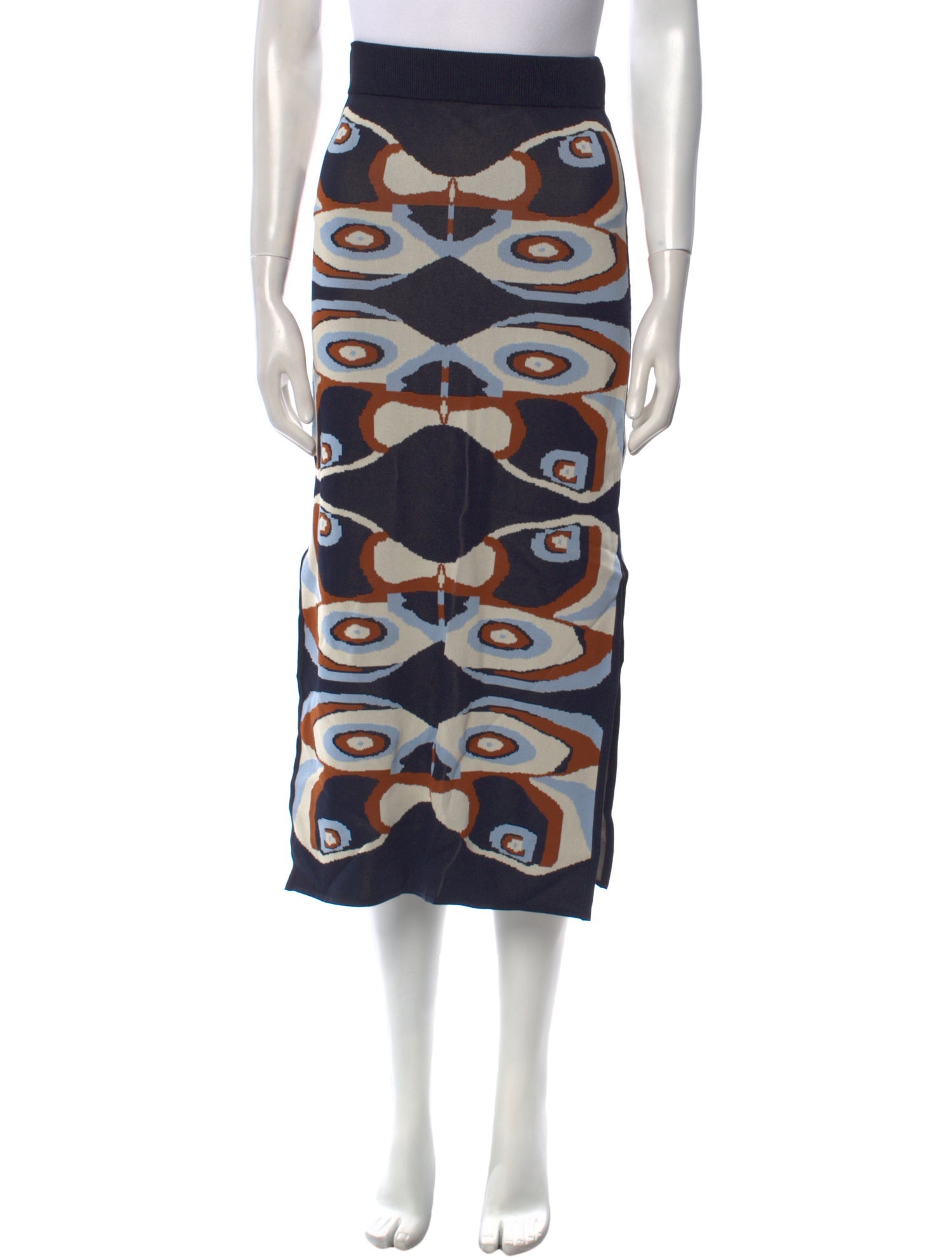 Alexis Printed Midi Length Skirt