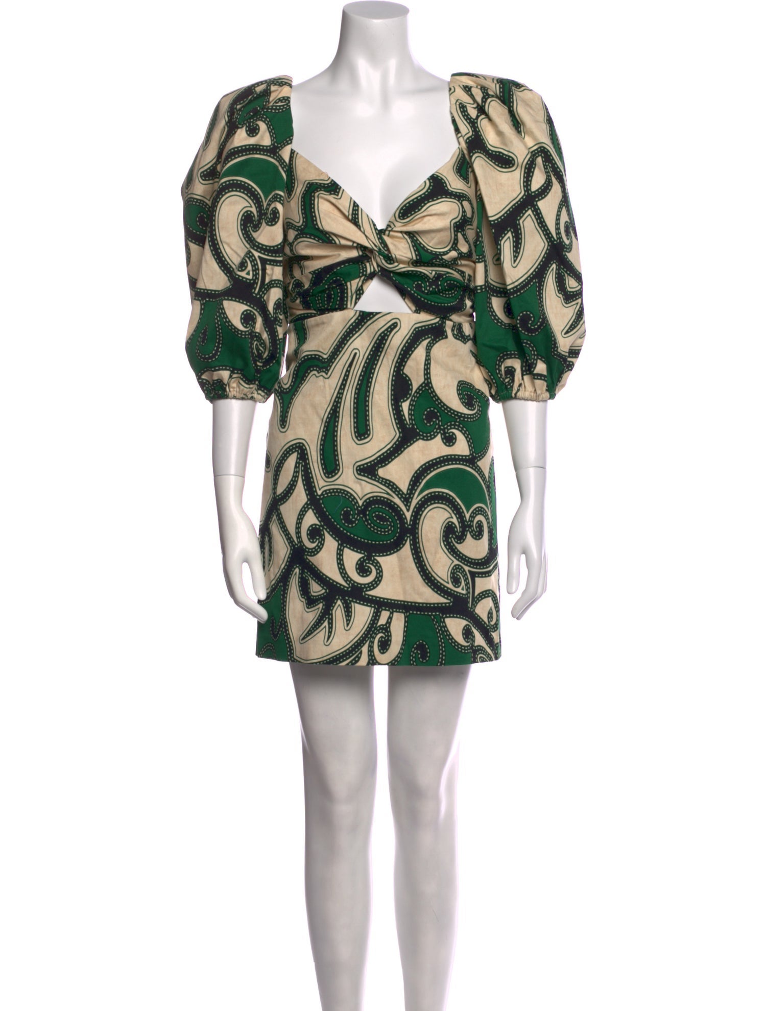 Alexis Printed Mini Dress w/ Tags