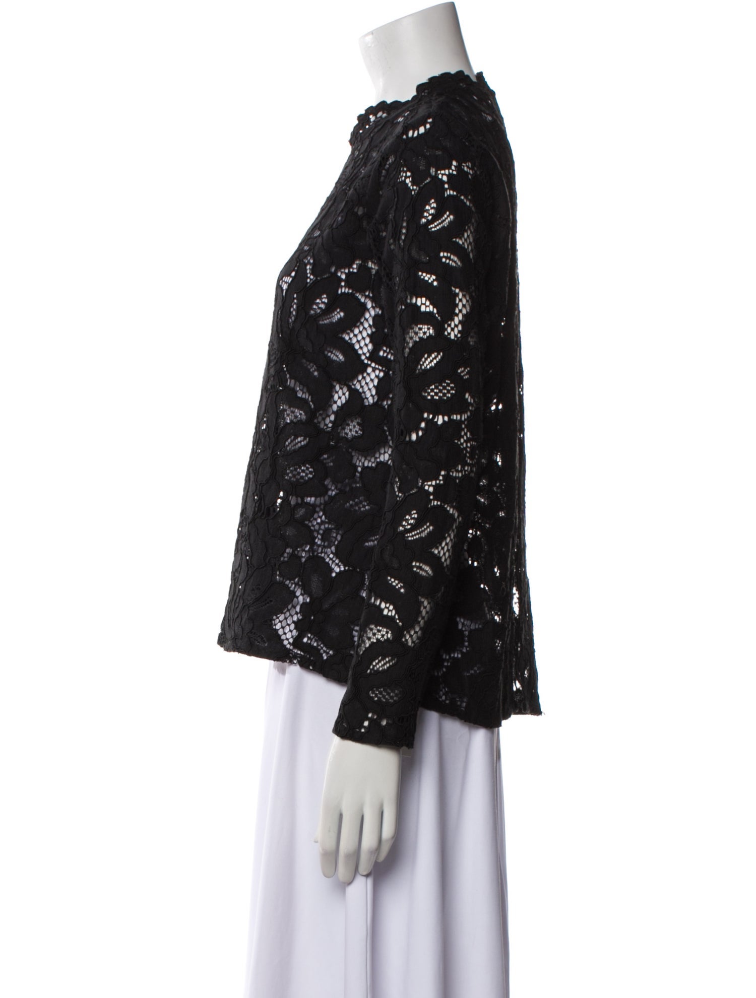 Alexis Lace Lace Pattern Evening Jacket