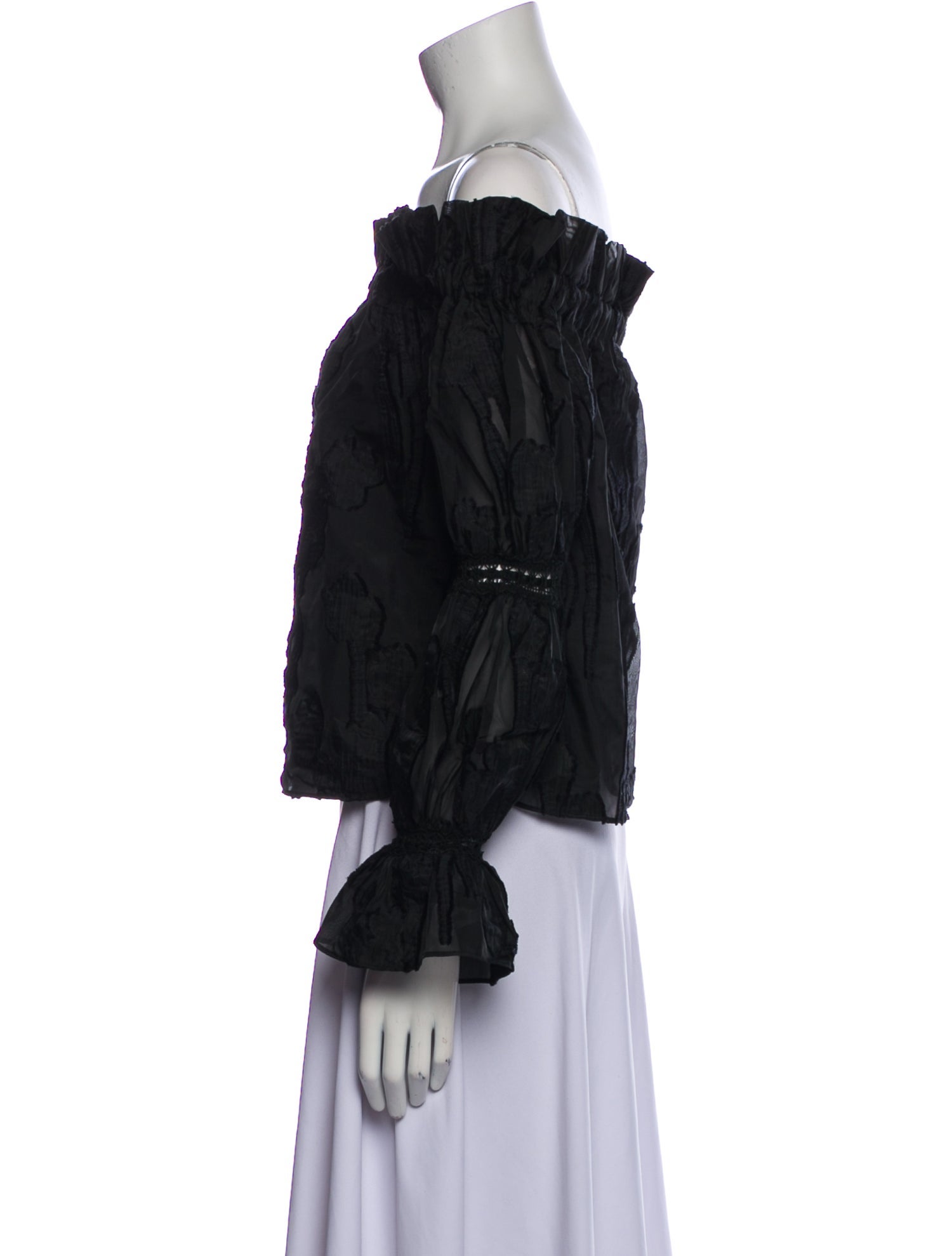 Alexis Off-The-Shoulder Long Sleeve Blouse