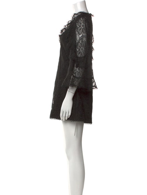 Alexis Lace Pattern V-Neck Romper