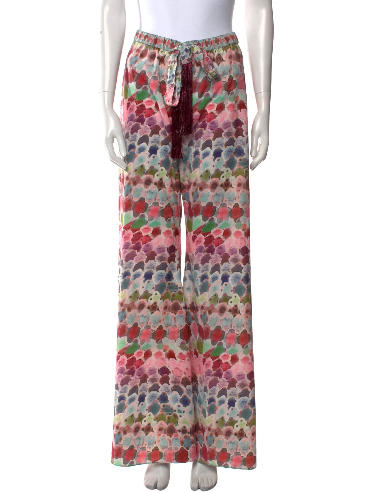 Alexis Tie-Dye Print Wide Leg Pants